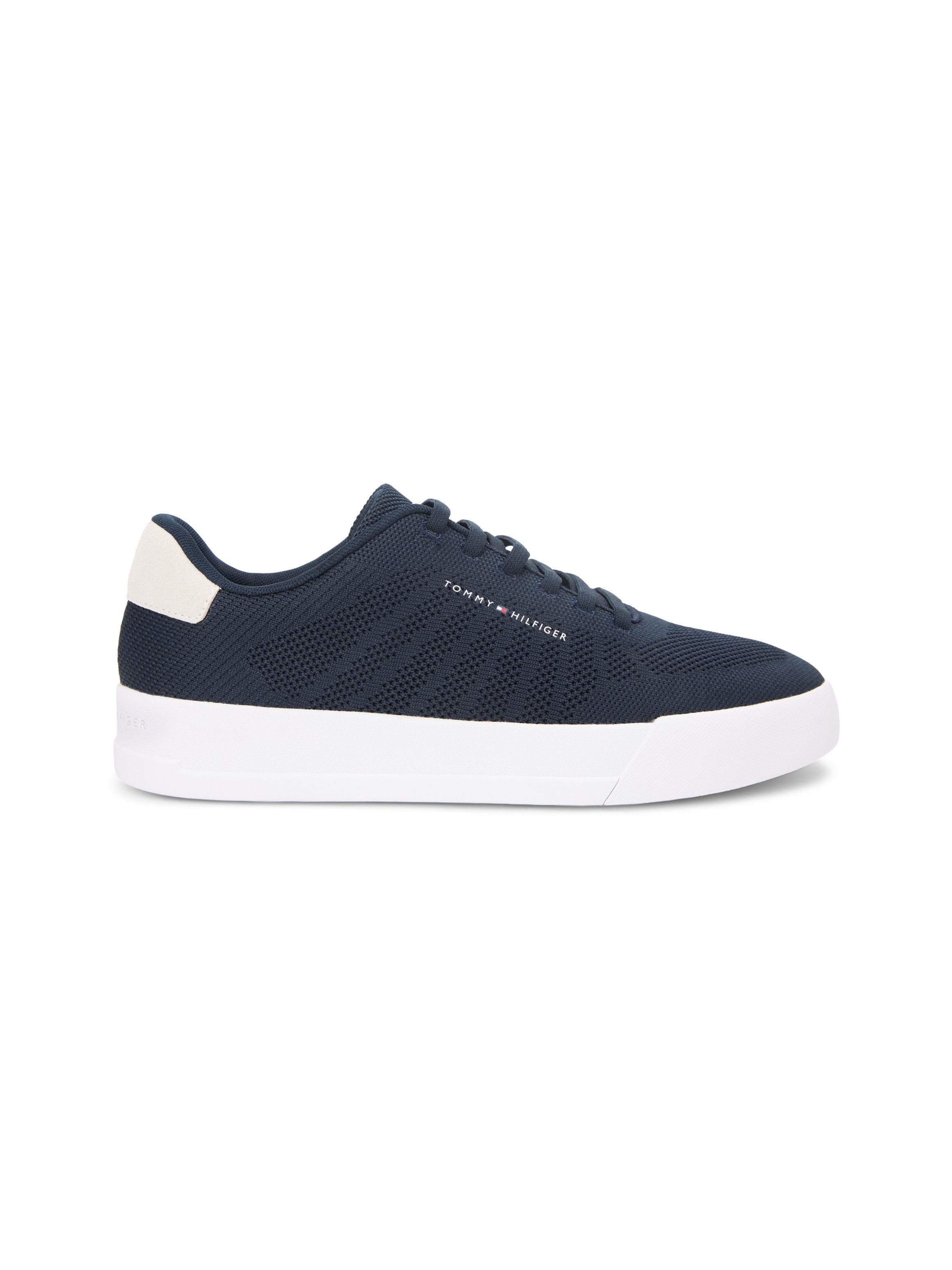 Tommy Hilfiger TH COURT KNIT Slip-On Sneaker Freizeitschuh, Halbschuh, Schlüpfschuh in modischer Strick-Optik – Bild 4 von 5