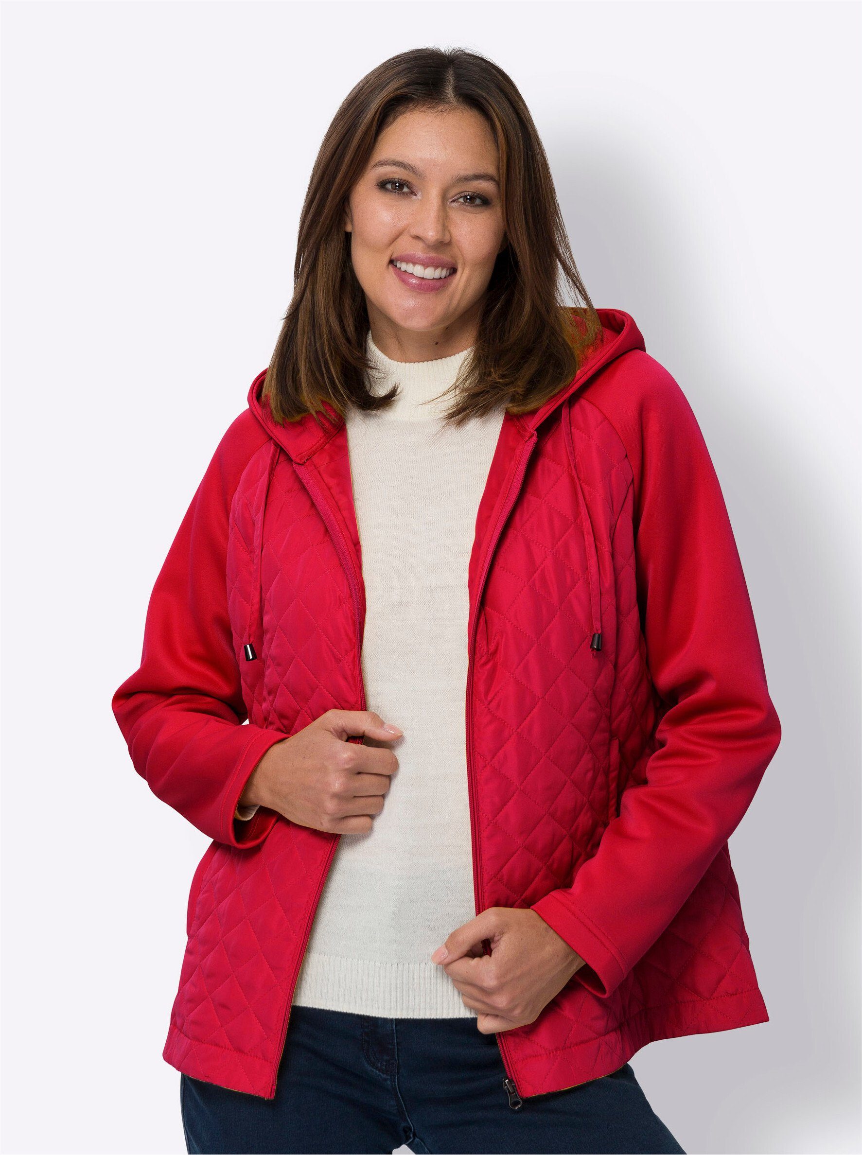 Sieh an! Allwetterjacke rot