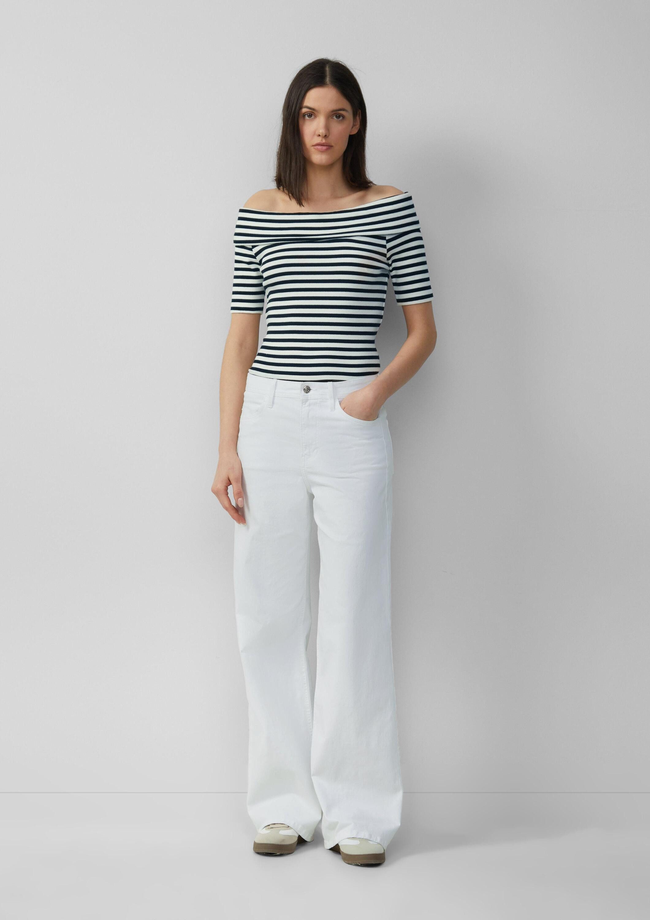 s.Oliver Weite Jeans Jeans-Hose SURI Jeans Suri / Regular Fit / High Rise / günstig online kaufen