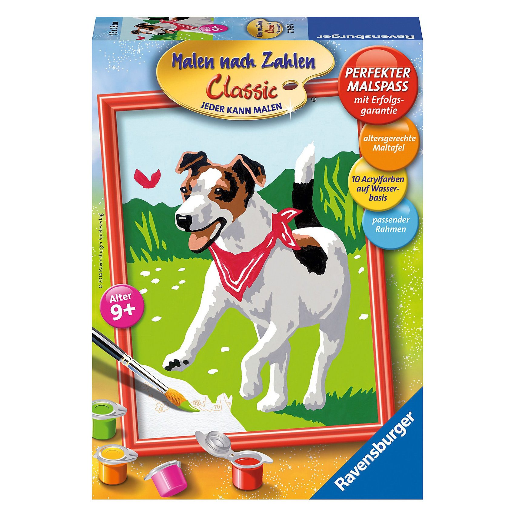 Ravensburger Malen nach Zahlen Hund mit Schmetterling online kaufen OTTO