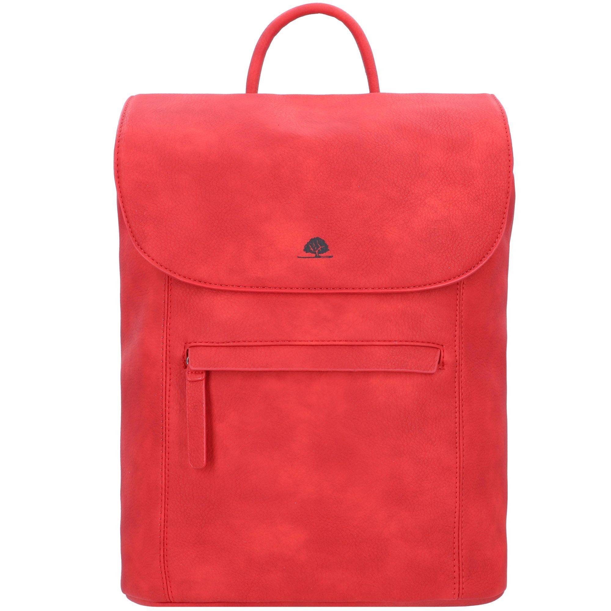 Greenburry Rucksack Mad'l Dasch, Kunstleder ketchup