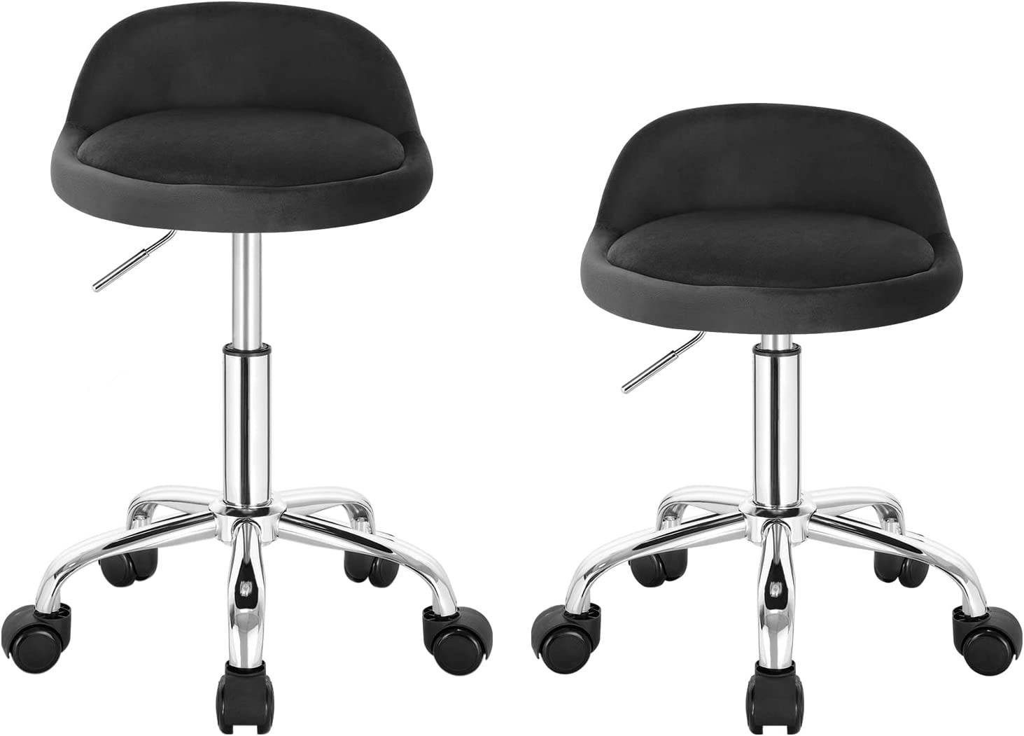 Woltu Bürostuhl, 2X Bürohocker mit Rollen Drehhocker höhenverstellbar  Sitzhöhe 43-54,5 cm online kaufen | OTTO