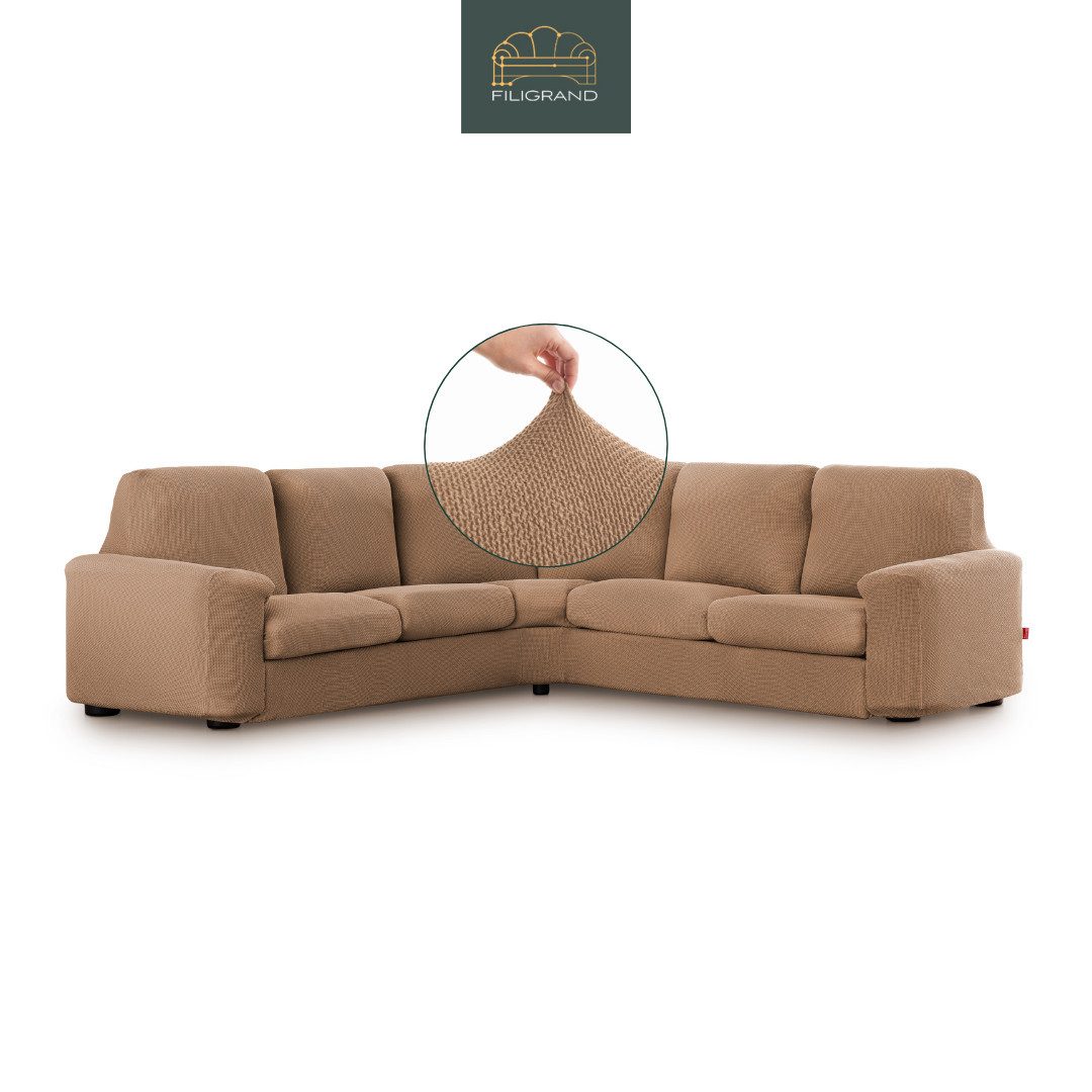 Belmarti Ecksofahusse 1-teiliger elastischer Ecksofabezug, made in Spain, e günstig online kaufen