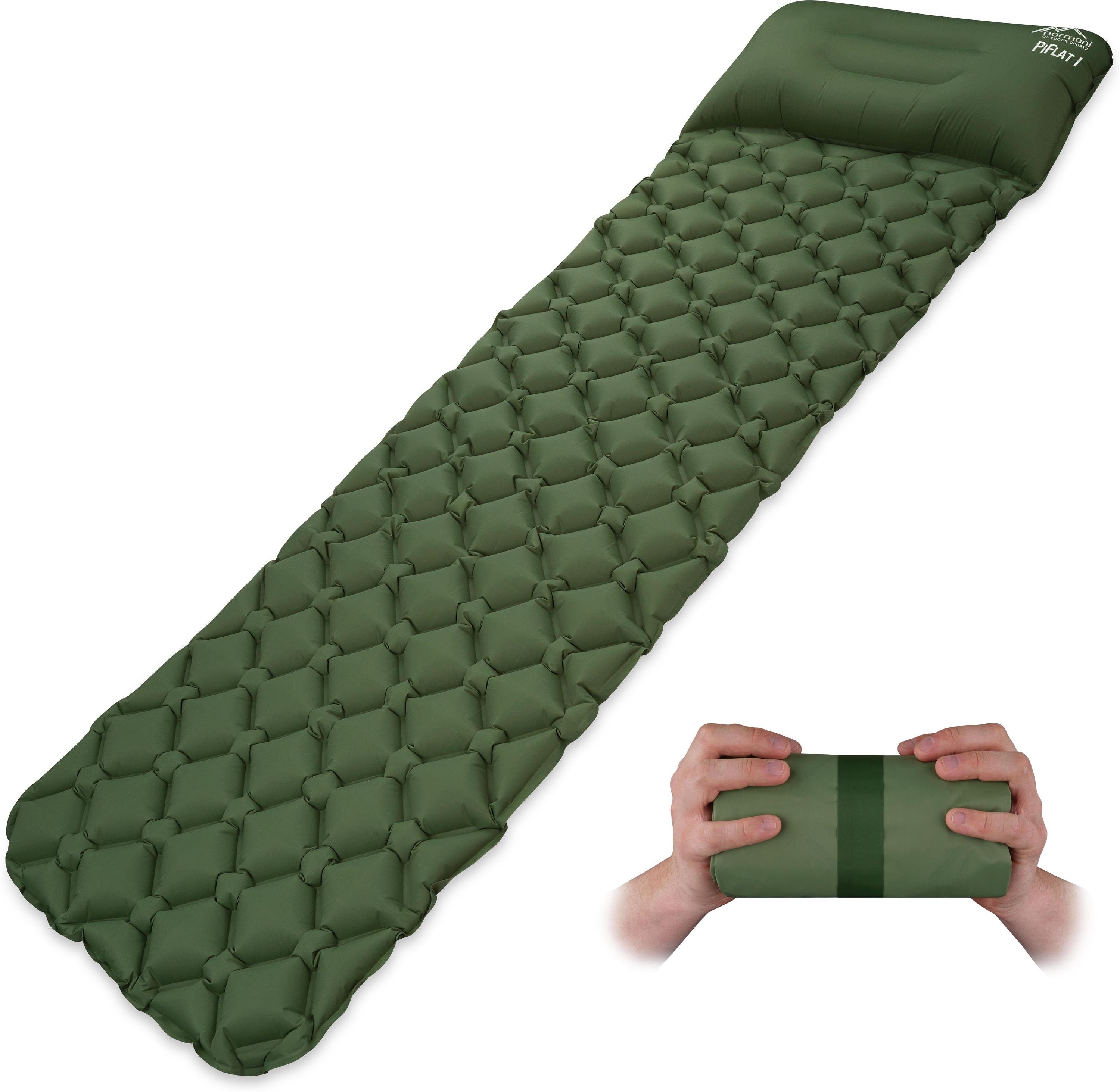 normani Luftmatratze Luftmatratze PiFlat I, (1-St), Ultraleichte Camping-Luftmatratze Biwakmatte Schlafmatte