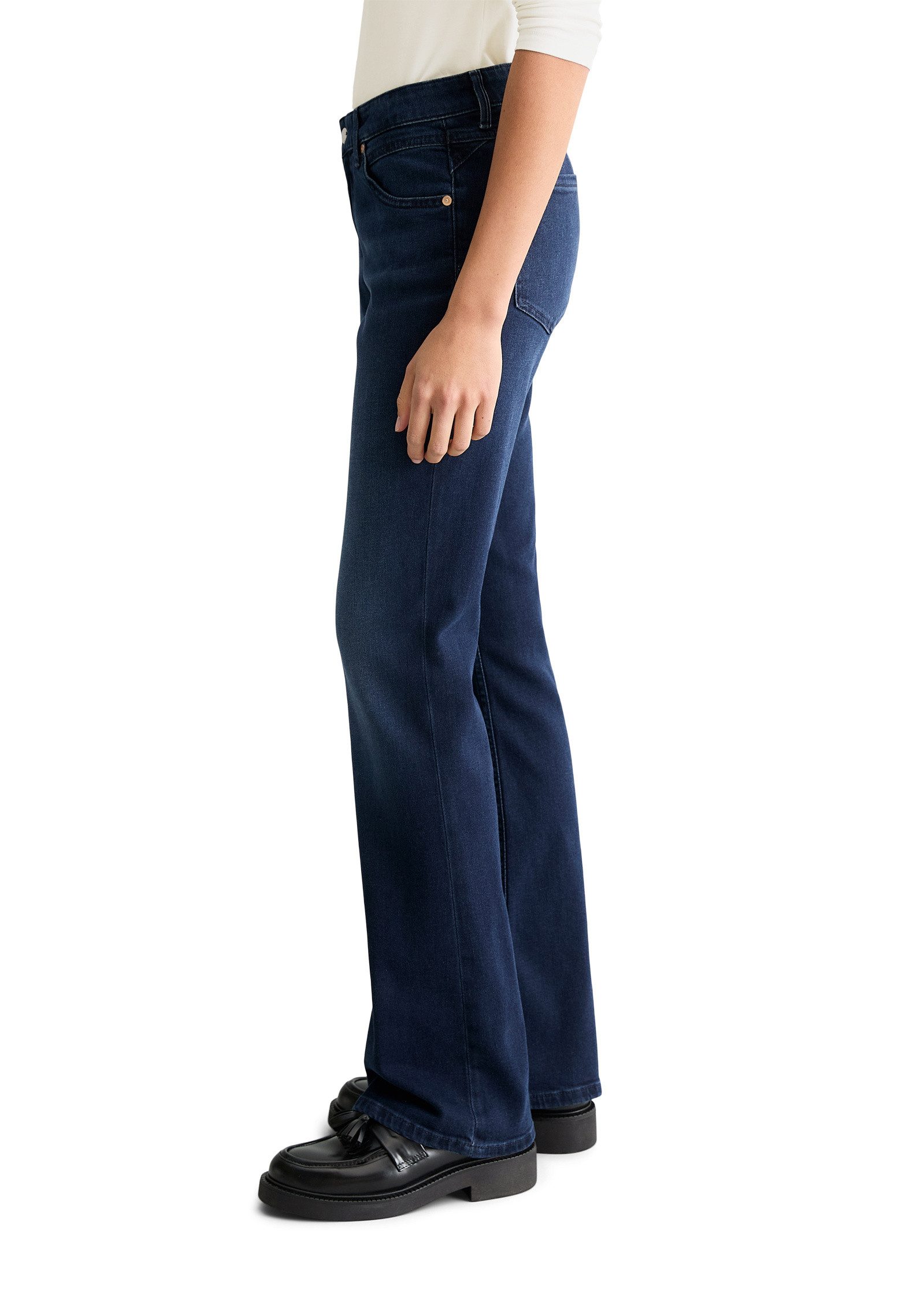 Marc O'Polo DENIM Bootcut-Jeans aus Organic-Cotton-Stretch
