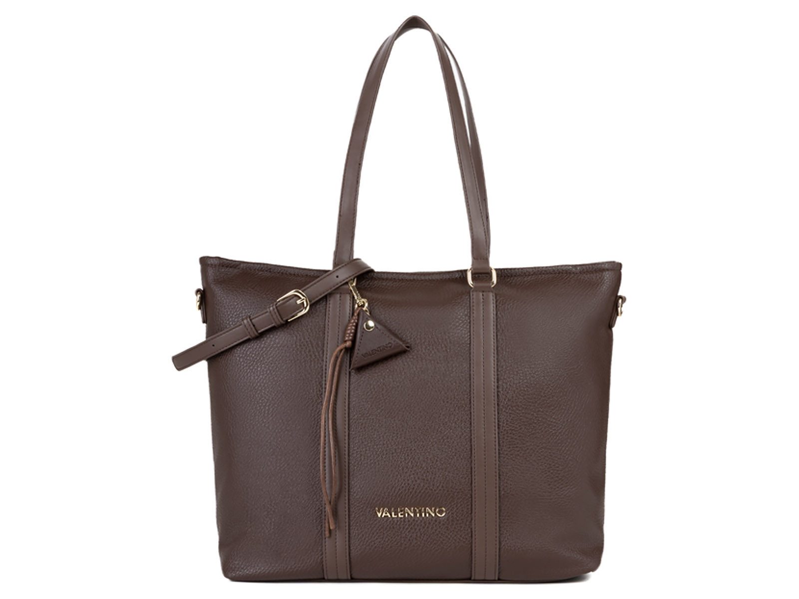 VALENTINO BAGS Umhängetasche VBSADF01 Shopping MAURY LADY SYNTHETIC BAG (Stück, 1-tlg., 1), goldene Details
