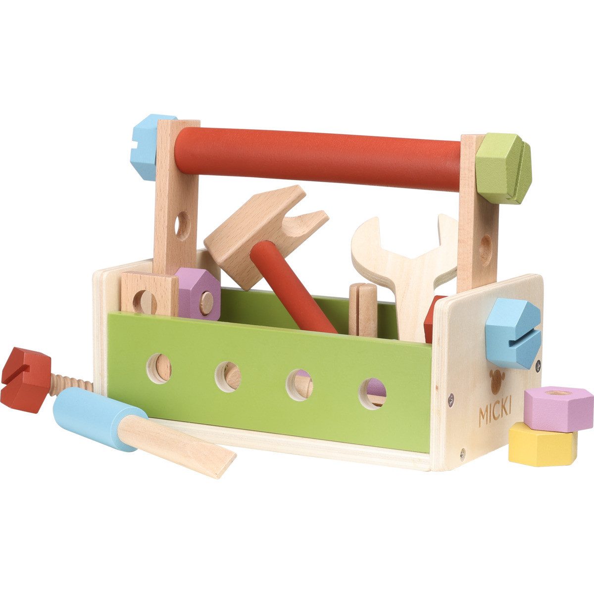 Micki Spielwerkzeugkoffer Universal Unisex Kinder, (25-tlg)