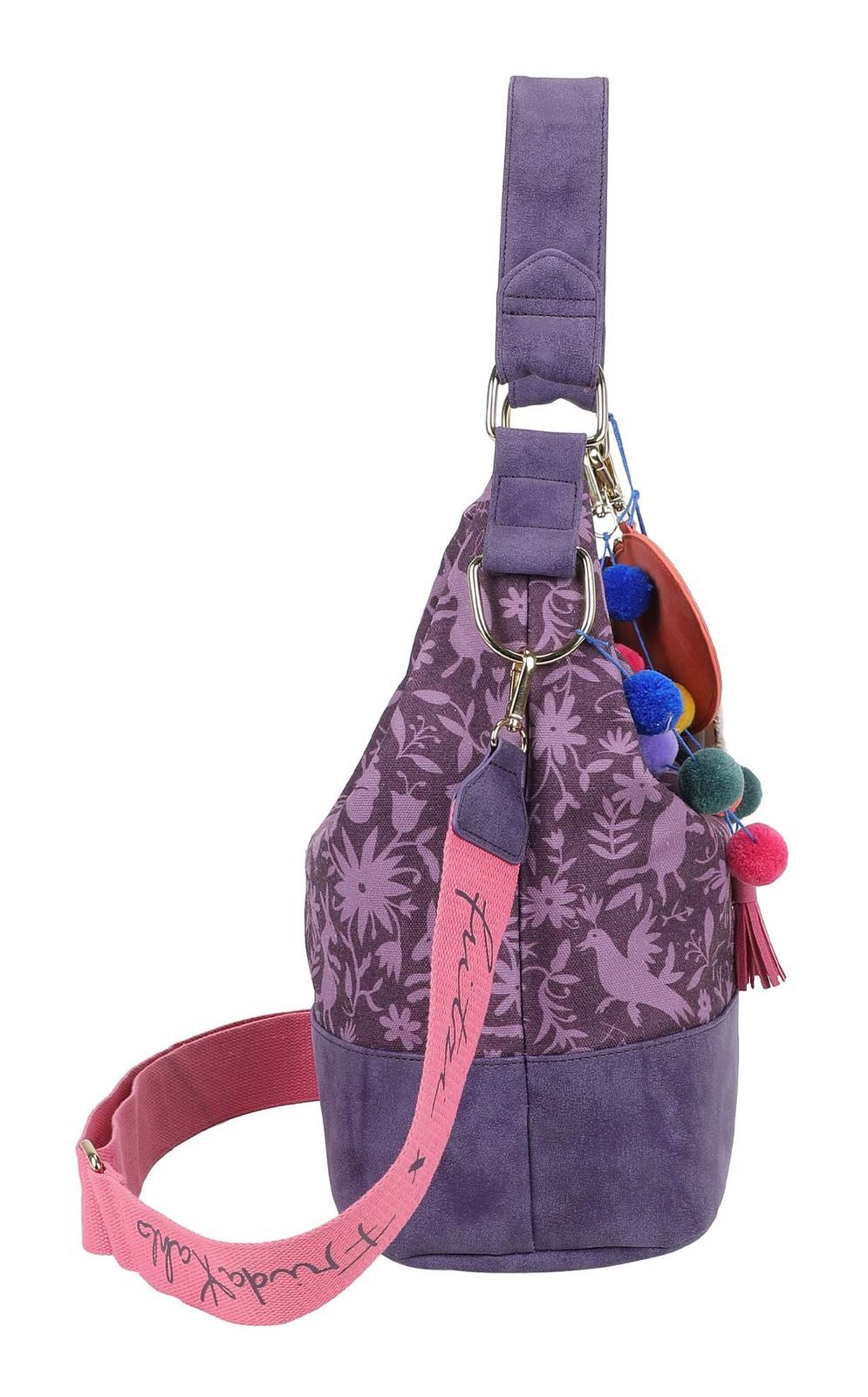 Fritzi aus Preußen Schultertasche Fritzi x Frida Kahlo Limited Canvas Hobo Bag (Set, 2-tlg) – Bild 3 von 5