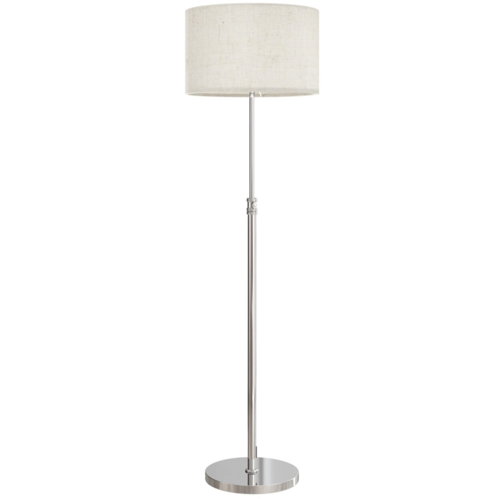 Blossom LED Stehlampe Stehlampe mit Fernbedienung, höhenverstellbar, dimmbar, Stoffschirm, LED Stehleuchte mit Fußschalter für Wohnzimmer Schlafzimmer Büro