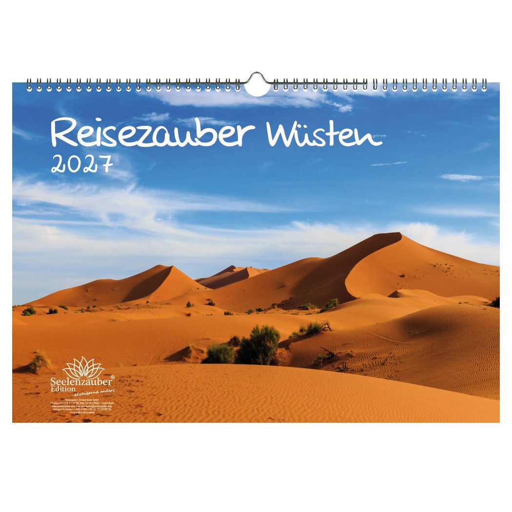 Seelenzauber Wandkalender Reisezauber Namibia DIN A3 Kalender für 2027 ...
