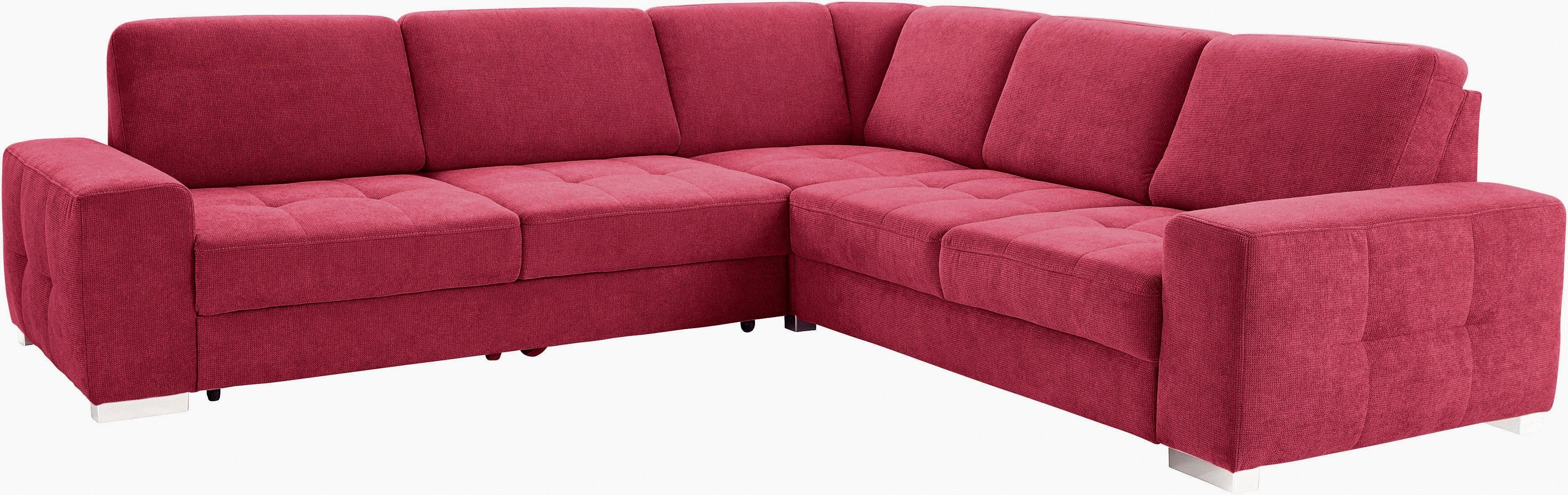 sit&more Ecksofa Santorini L-Form, mit Federkern günstig online kaufen