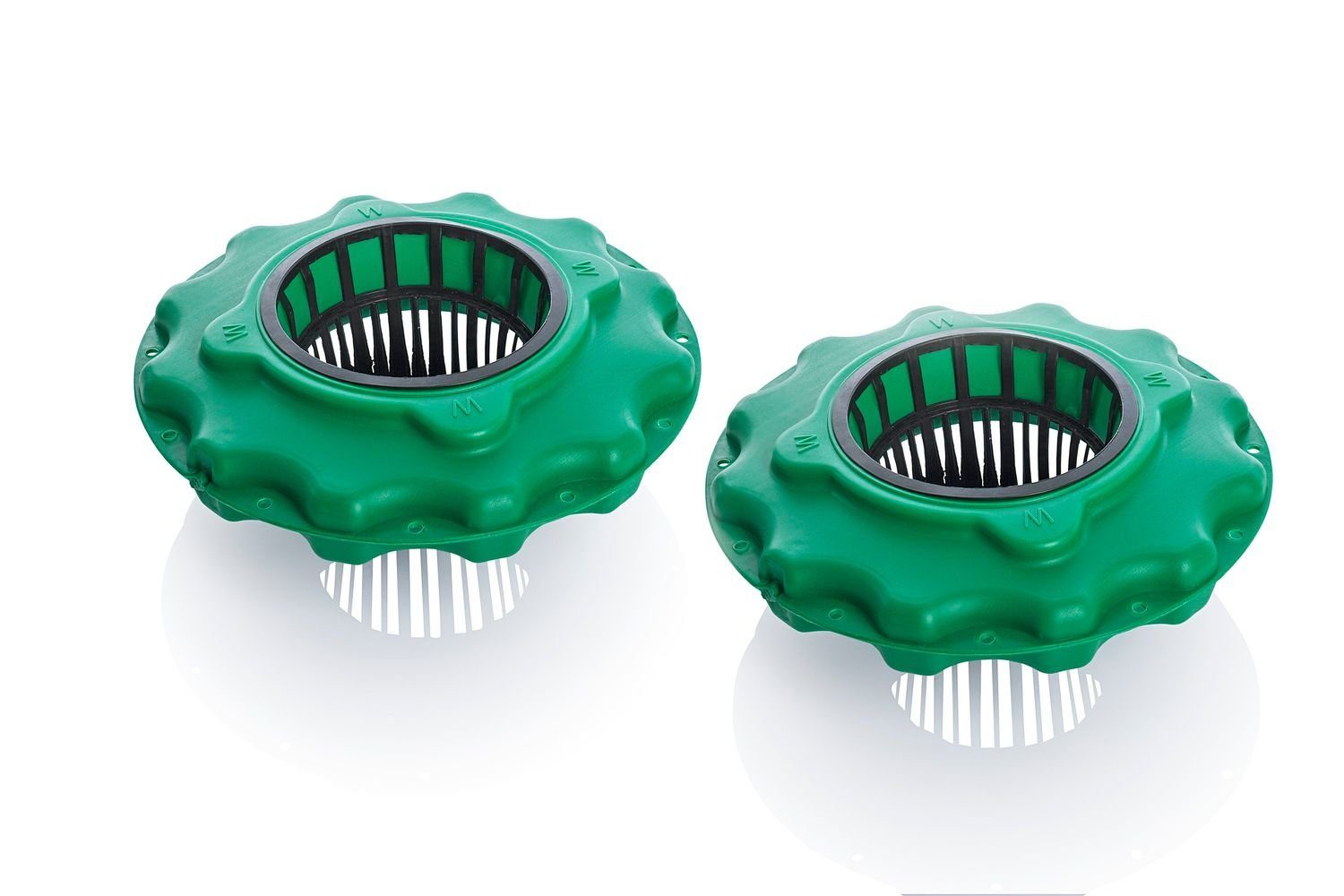 BURI Pflanzkübel Teich-Pflanztopf schwimmend, 2er Set treibende Pflanzinsel günstig online kaufen