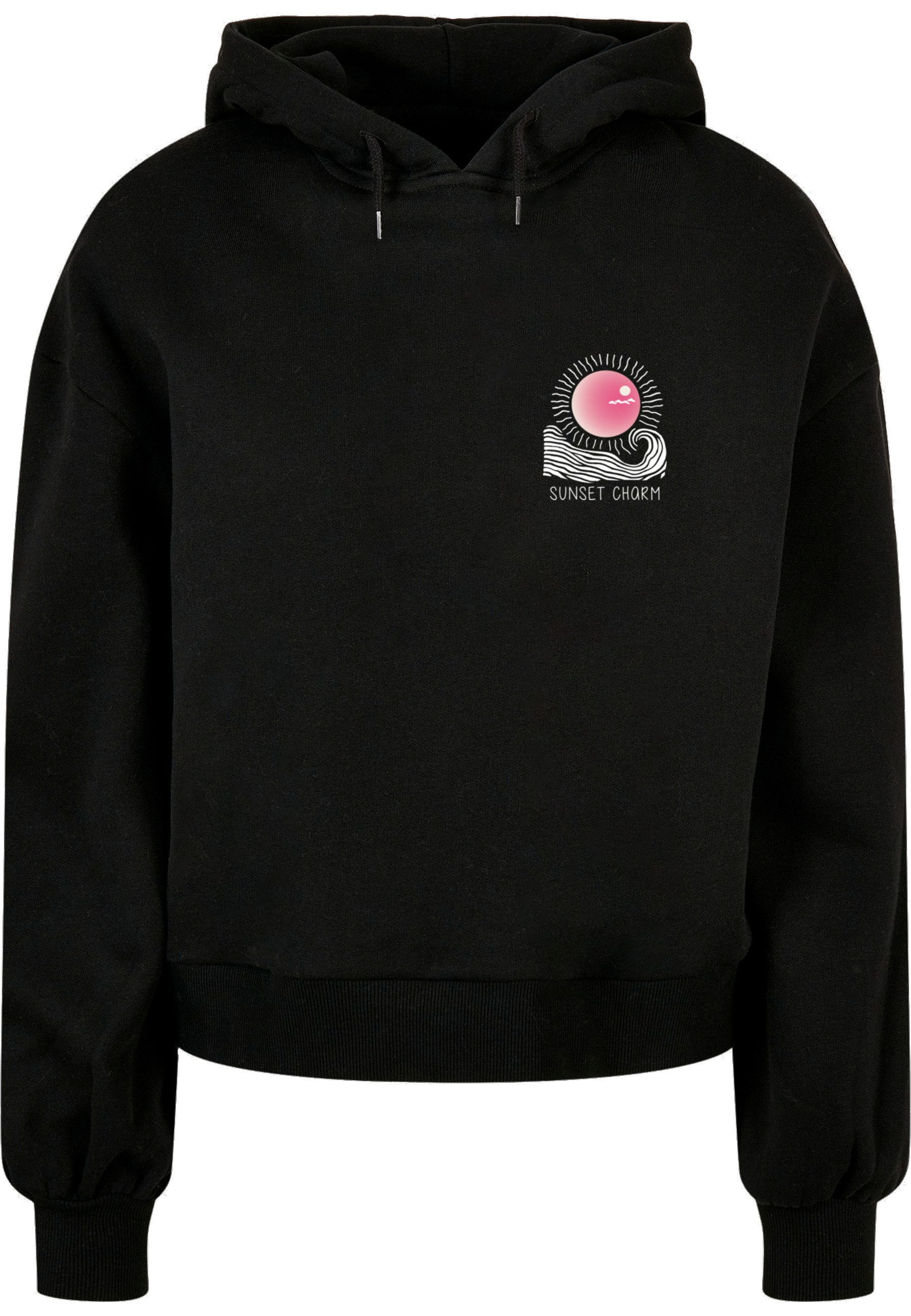 Merchcode Kapuzensweatshirt Merchcode Ladies Sunset Charm Oversized Hoody günstig online kaufen
