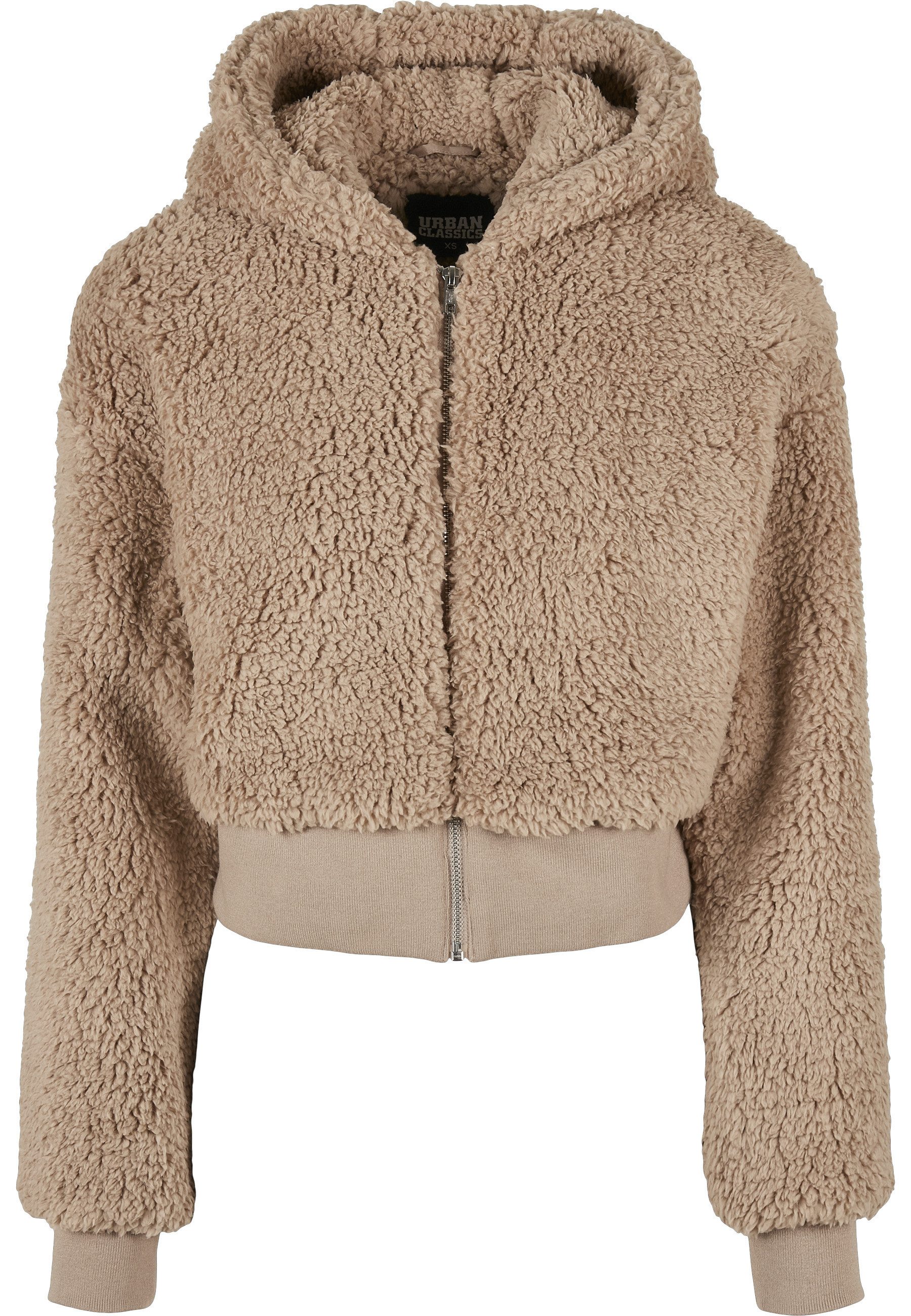 URBAN CLASSICS Langmantel Urban Classics Damen Ladies Short Oversized Sherpa Jacket