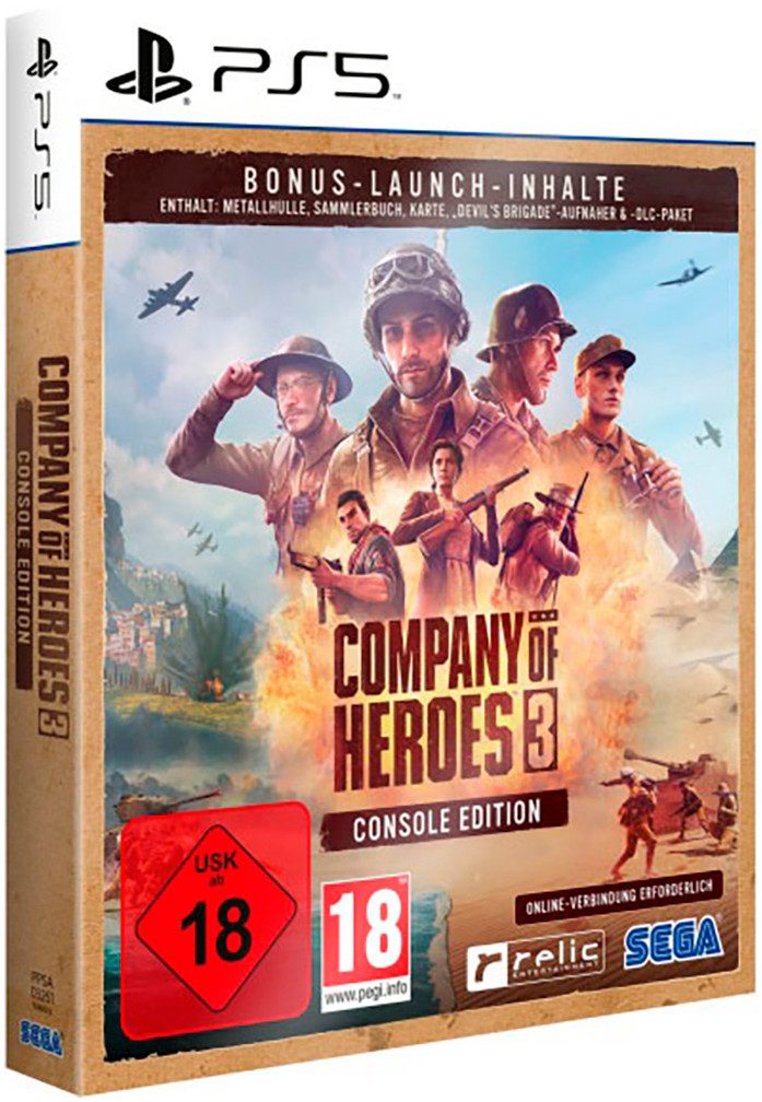 Company of Heroes 3 Launch Edition (Metal Case) PlayStation 5