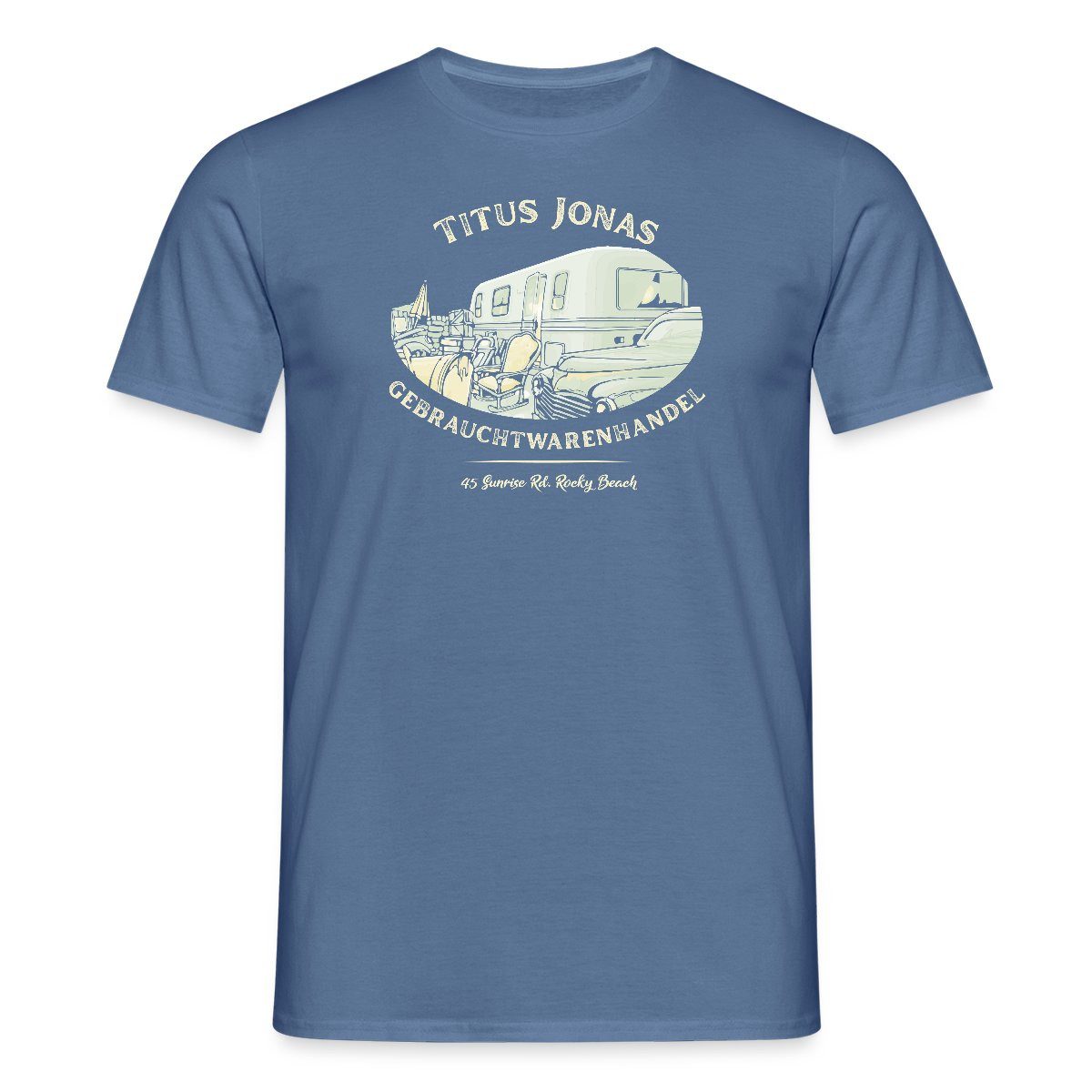 Spreadshirt T-Shirt Die Drei Fragezeichen Titus günstig online kaufen