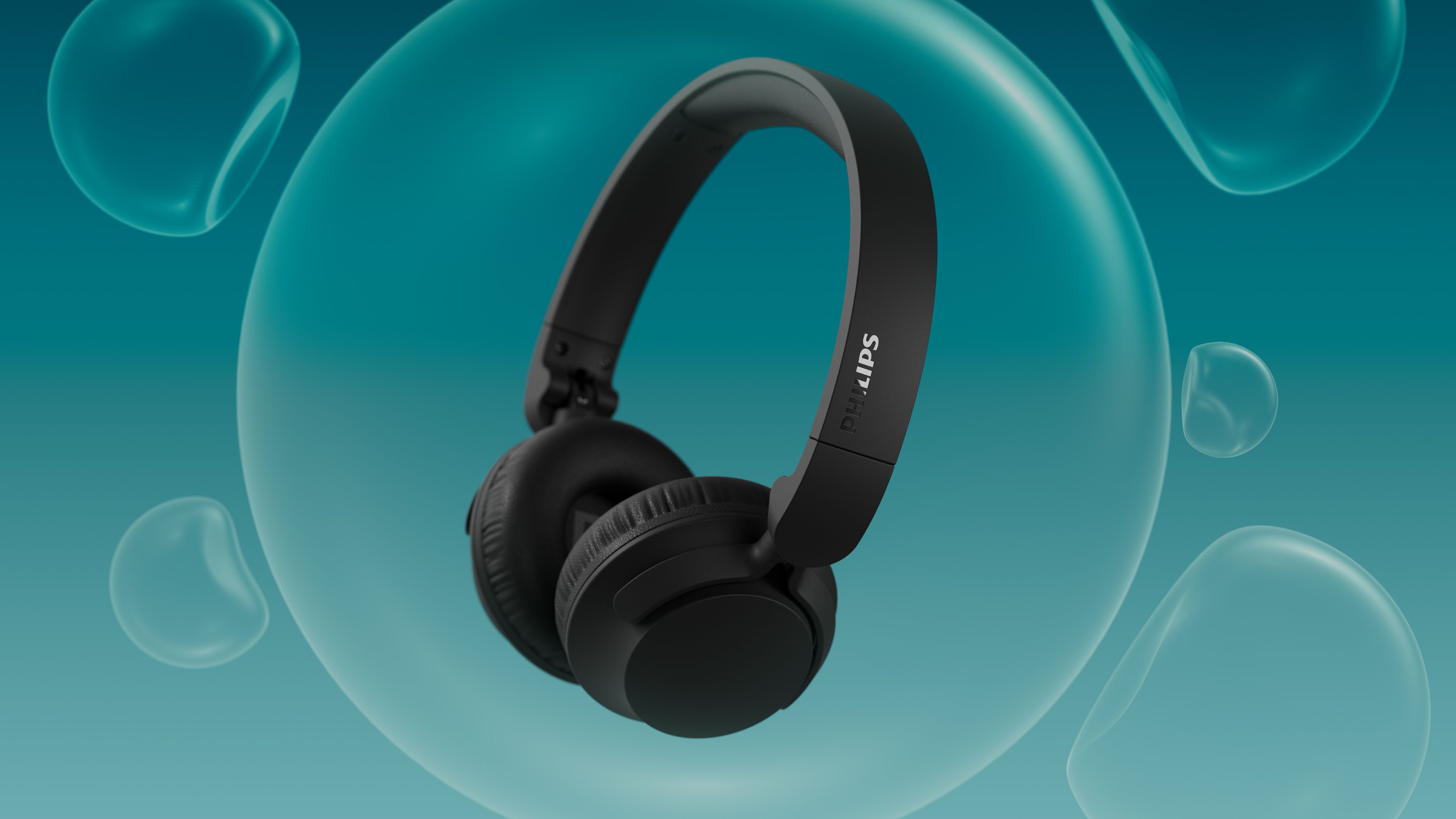 Philips TAH4500BK/00 On-Ear-Kopfhörer (Active Noise Cancelling (ANC), Google Assistant, Siri, Bluetooth)
