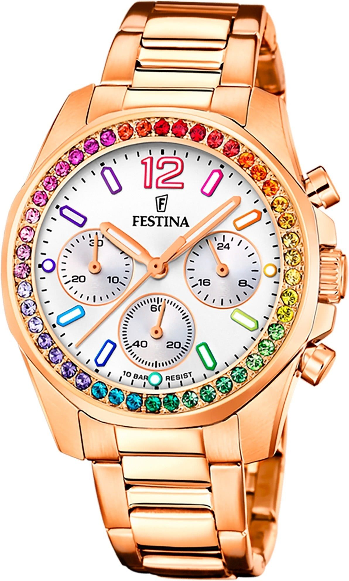 Quarzuhr Festina Damenuhr Boyfriend