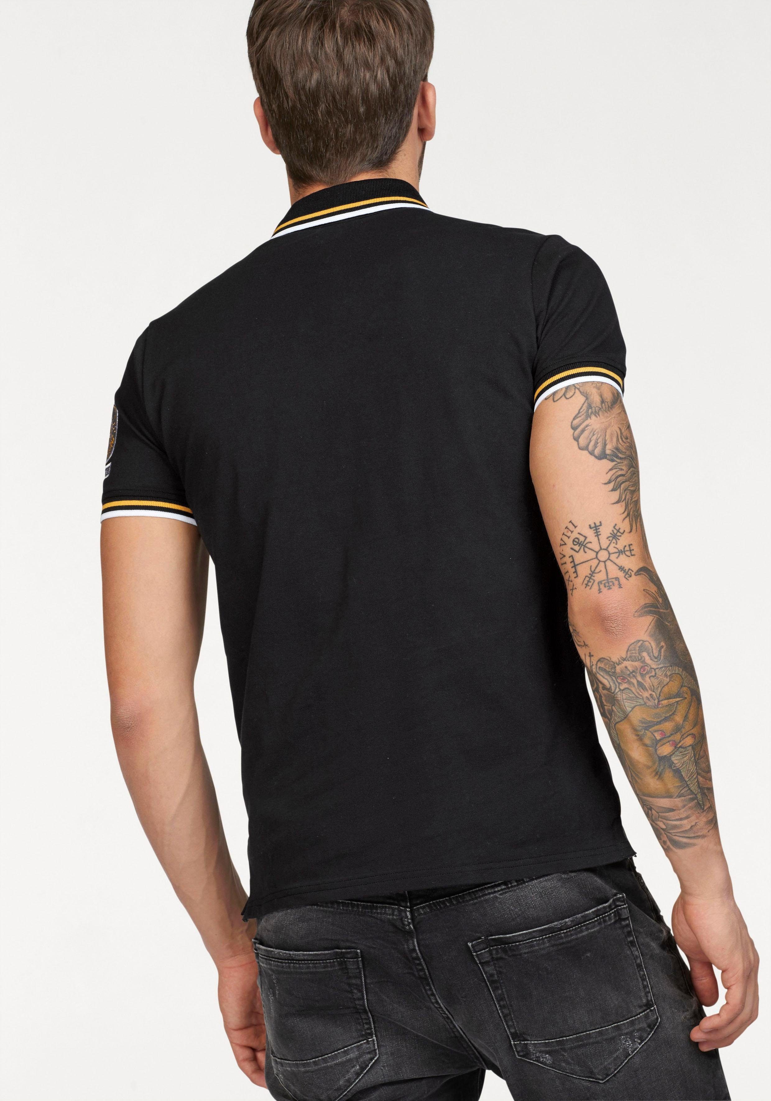 Bruno Banani Poloshirt körpernahe Passform, mit günstig online kaufen