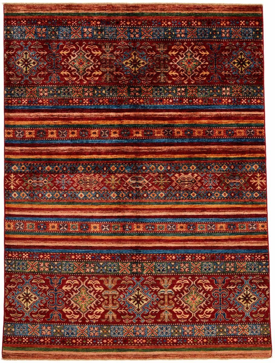 Orientteppich Arijana Shaal 148x202 Handgeknüpfter Orientteppich, Nain Trading, rechteckig, Höhe: 5 mm