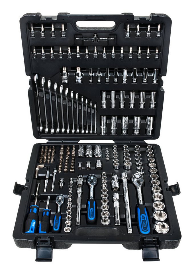 Thumbnail - KS Tools Steckschlüssel CHROMEplus (216 St), 1/4"+3/8"+1/2" Satz, 216-teilig