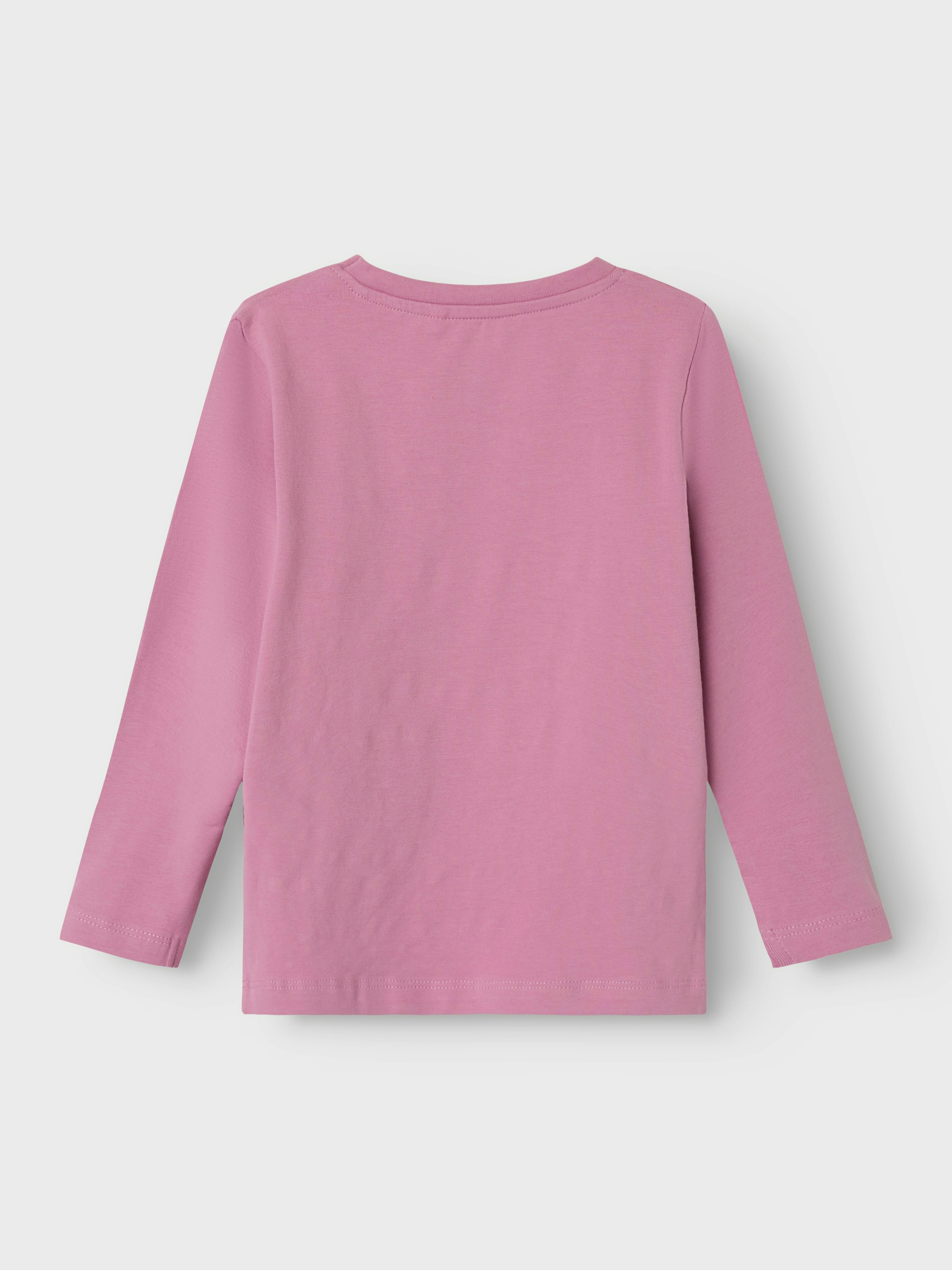 Name It Langarmshirt Mädchen mit Print (1-tlg) mit Rundhalsausschnitt