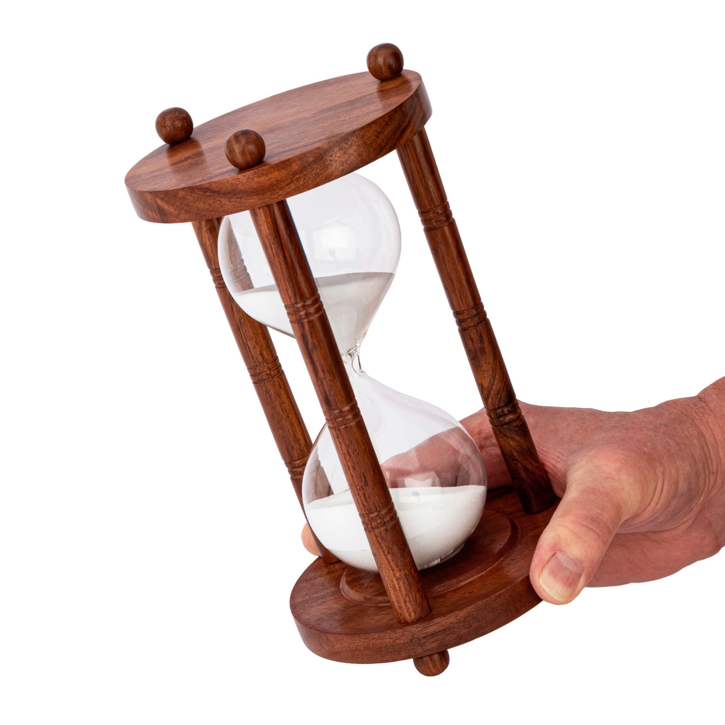 NKlaus Sanduhr Nautische Sanduhr 3 Säulen günstig online kaufen