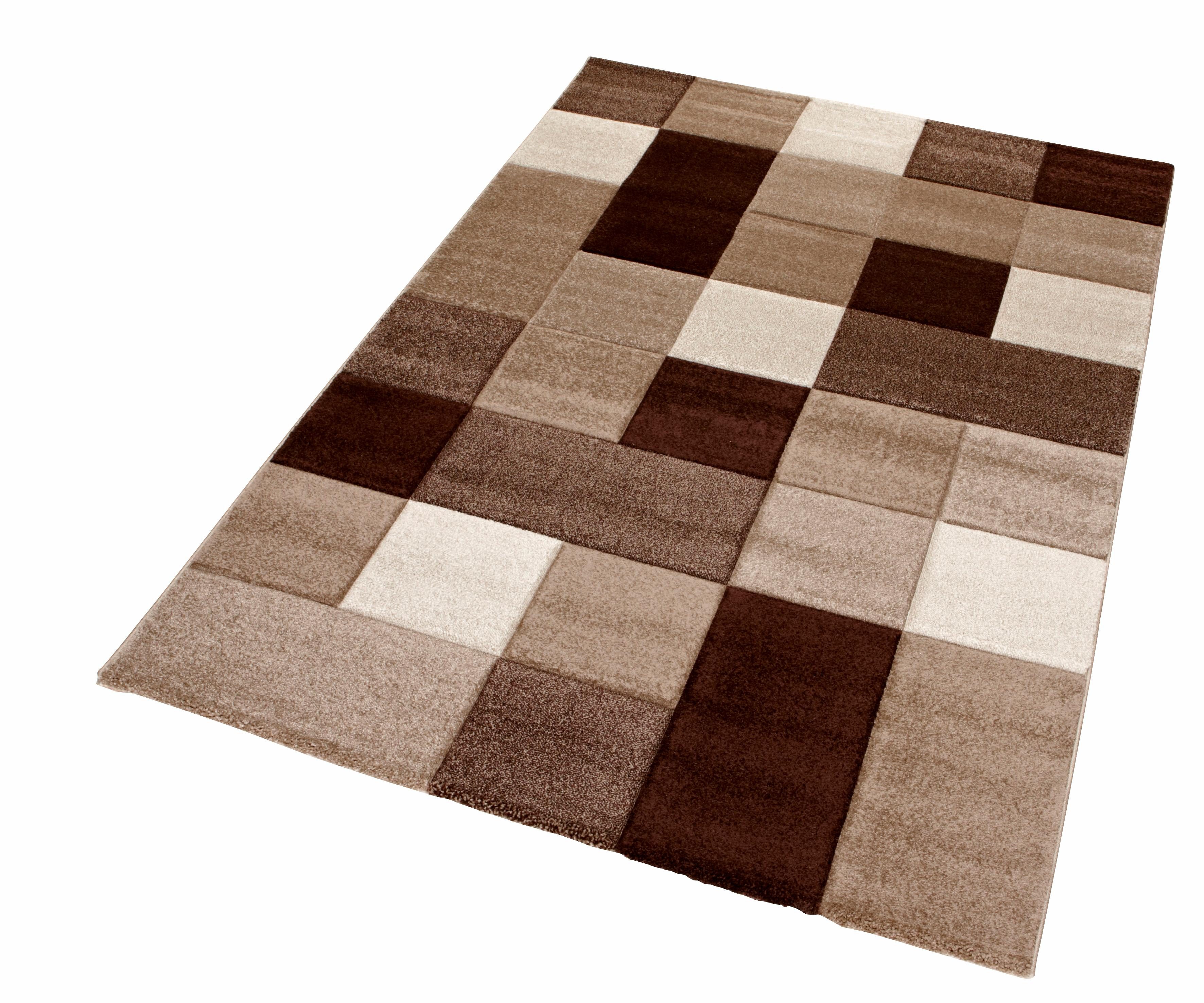 Teppich »DRONNE«, merinos, rechteckig, Höhe 13 mm, handgearbeiteter  Konturenschnitt, Wohnzimmer online kaufen | OTTO