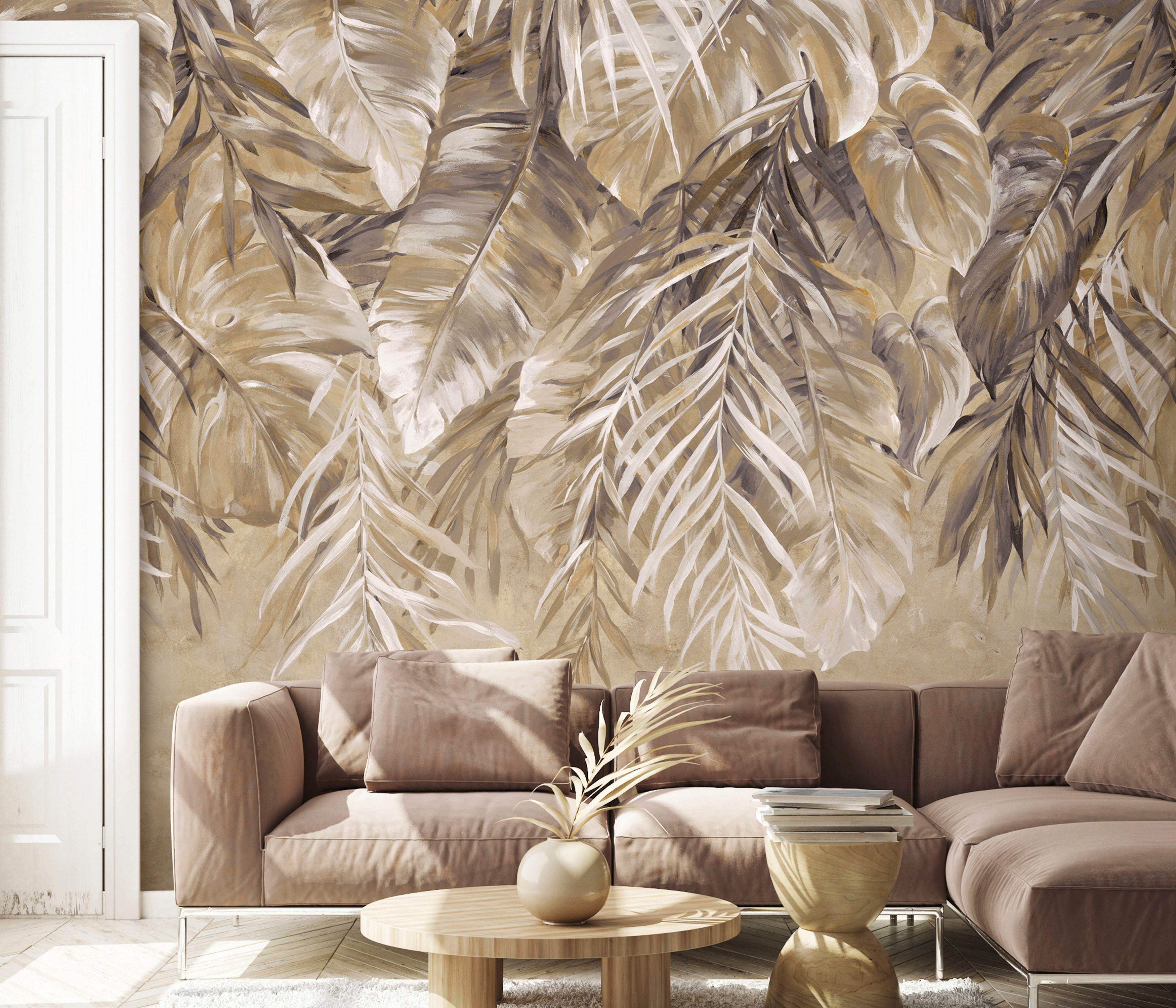 Fashion for walls Fototapete Glamorama, texturiert, floral, Phthalate frei