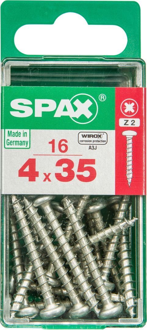 SPAX Holzbauschraube Spax Universalschrauben 4.0 x 35 mm TX 20 - 16