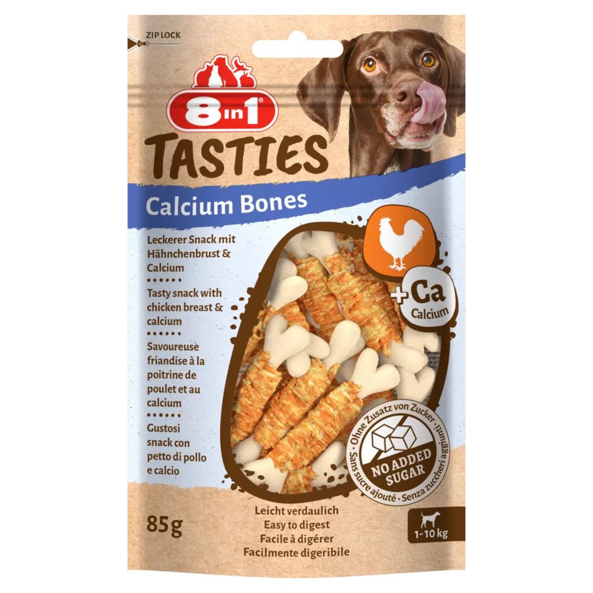 8in1 Tasties Calcium Bones 85 g