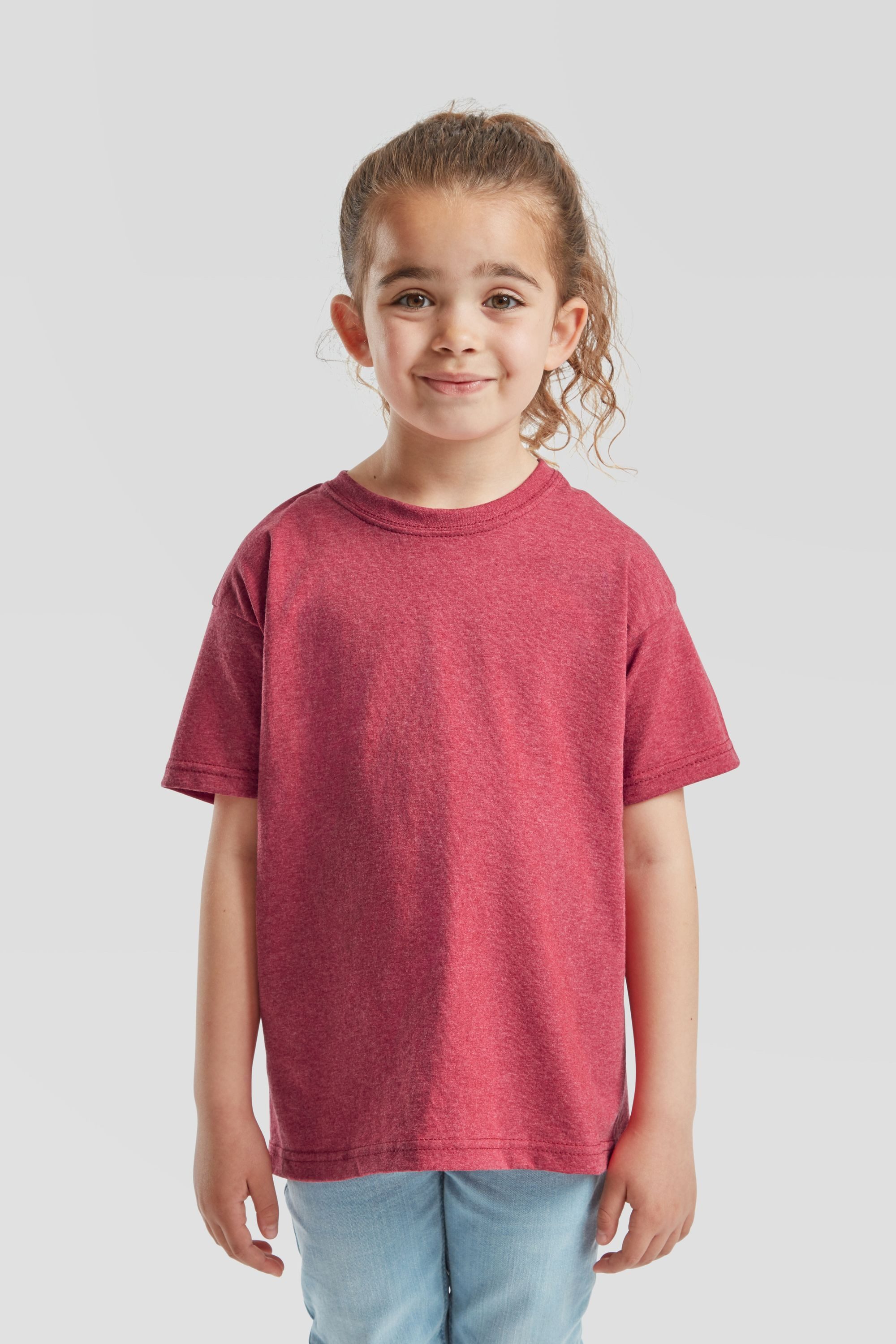 Fruit of the Loom Rundhalsshirt Fruit of the Loom Valueweight T Kids