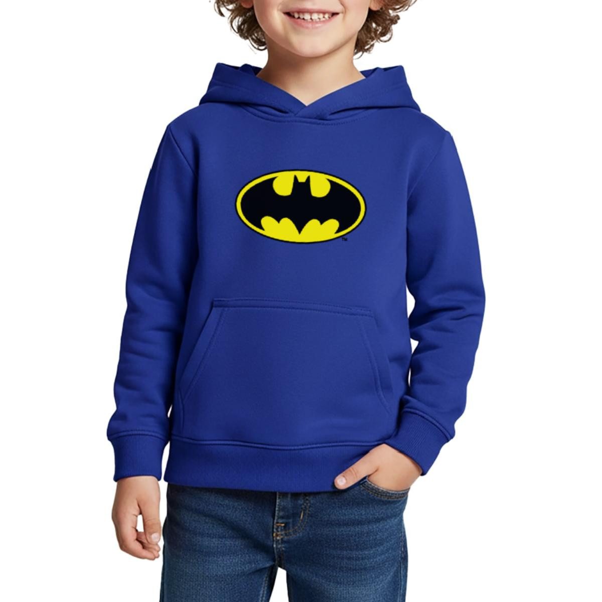 Hoodie DC Comics Batman Original Logo Kinder Premium Hoodie