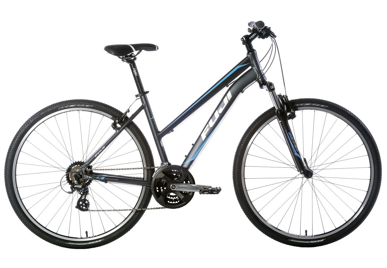 Fuji Damen Alu Trekkingrad, 28 Zoll, 21 Gang Shimano Altus ...