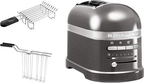 KitchenAid Toaster Artisan 5KMT2204EMS, 2 kurze Schlitze, für 2 Scheiben,  1250 W online kaufen | OTTO