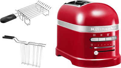 KitchenAid Toaster Artisan 5KMT2204EER EMPIRE ROT, 2 kurze Schlitze, für 2 Scheiben, 1250 W