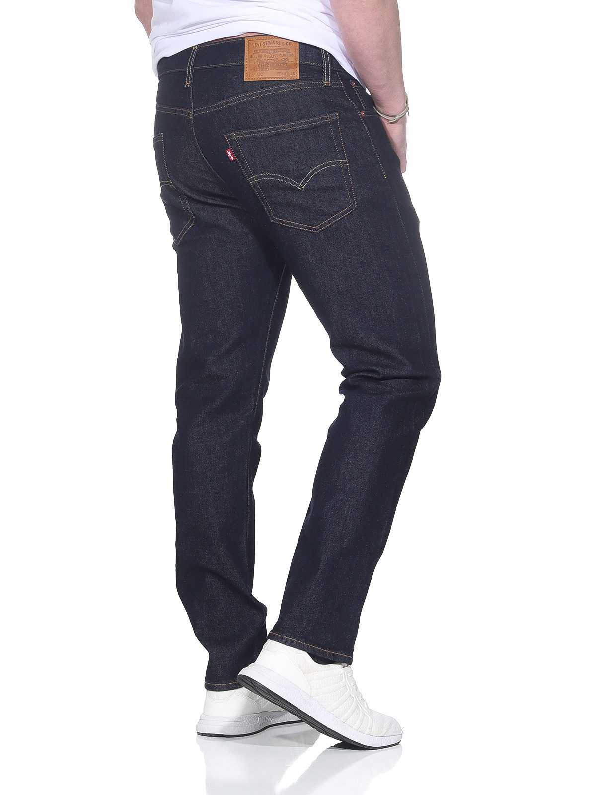 Levi's® Tapered-fit-Jeans Herren Jeans 502™ LEVI'S TAPER Hose robuster Stoff, Stretch Stylisch 5-Pocket-Style – Bild 4 von 5