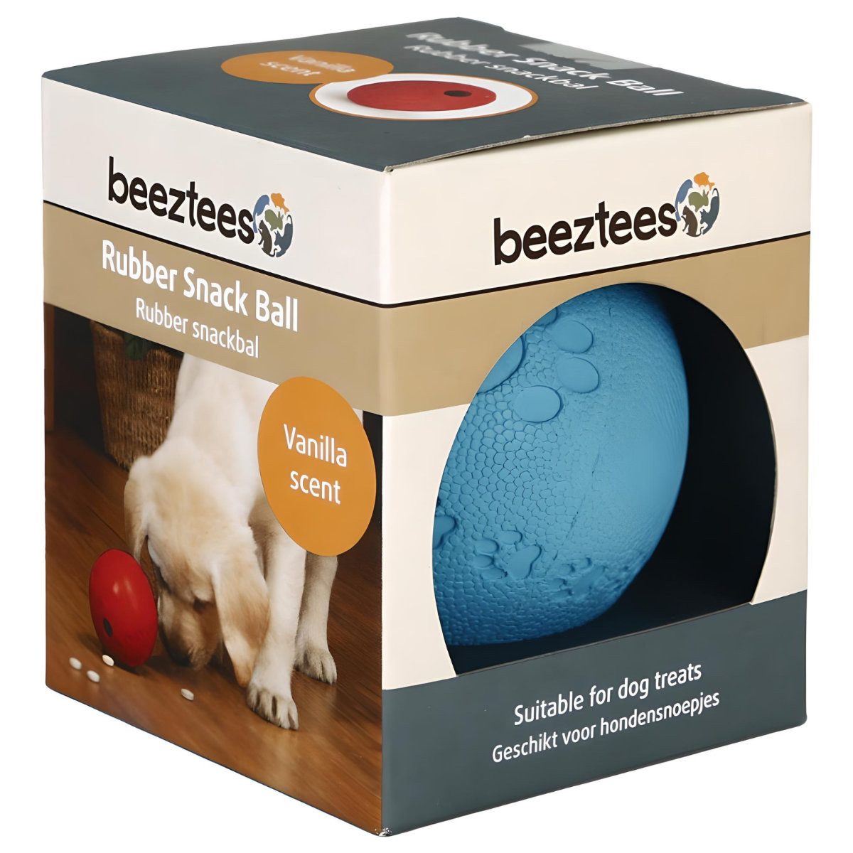 Beeztees Snackball Hundespielzeug Snackball aus Gummi