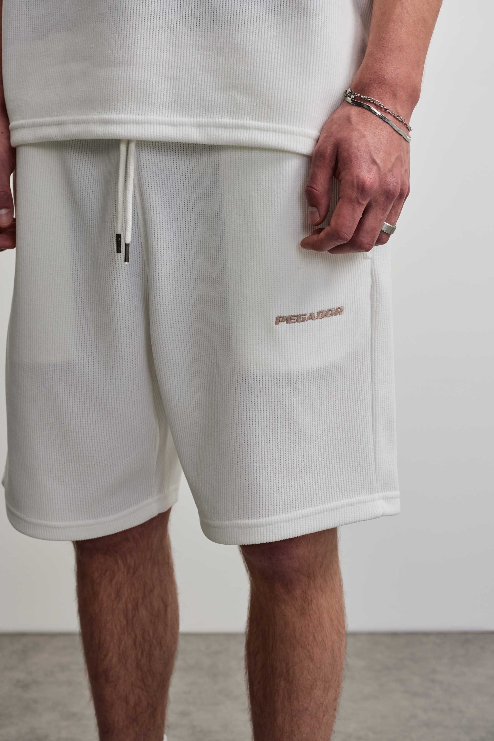 PEGADOR Sweatshorts LAGOS SOFT RIB SHORTS