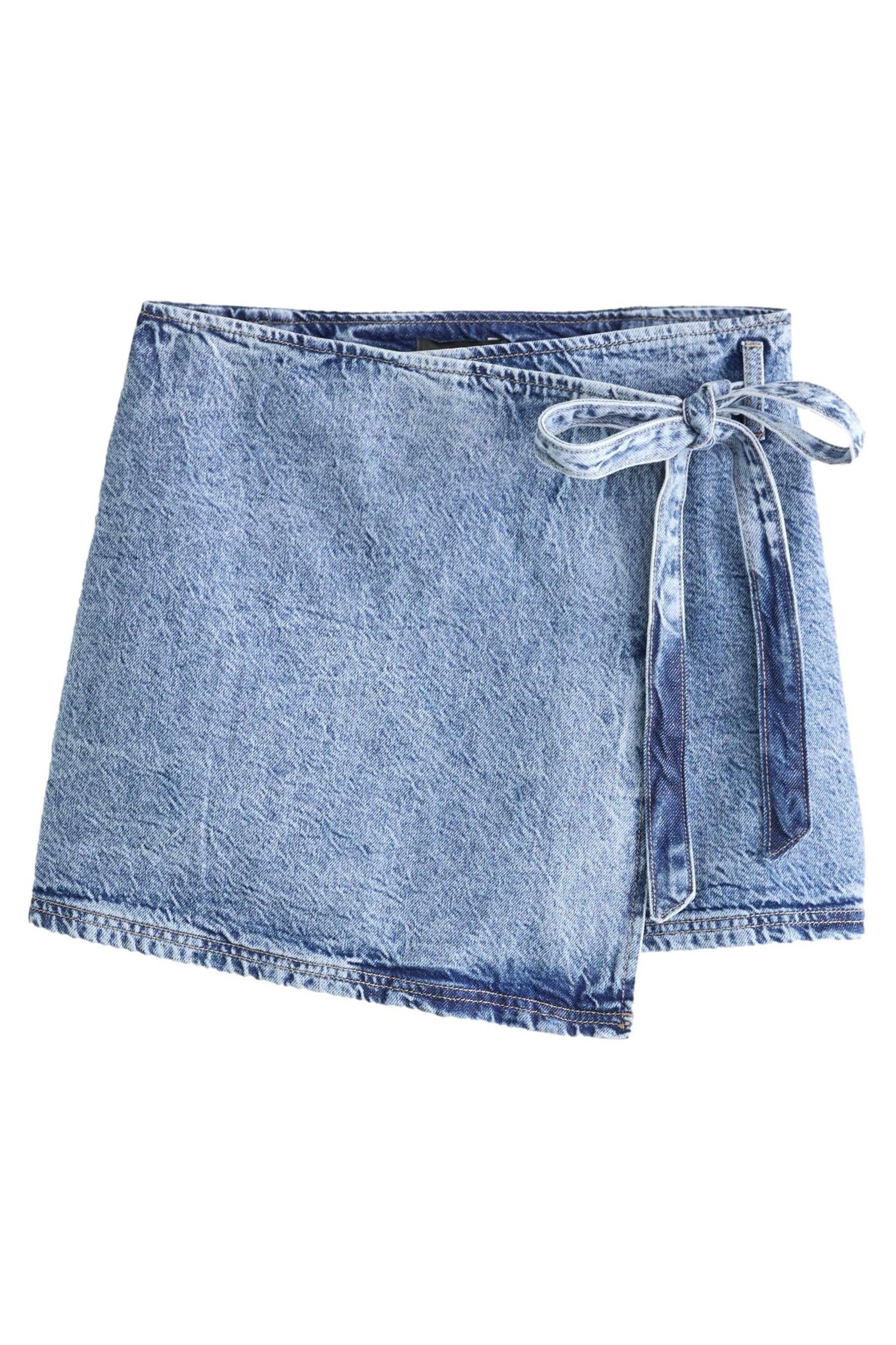 Next Jeansrock Jeans-Wickelrock in Minilänge aus günstig online kaufen