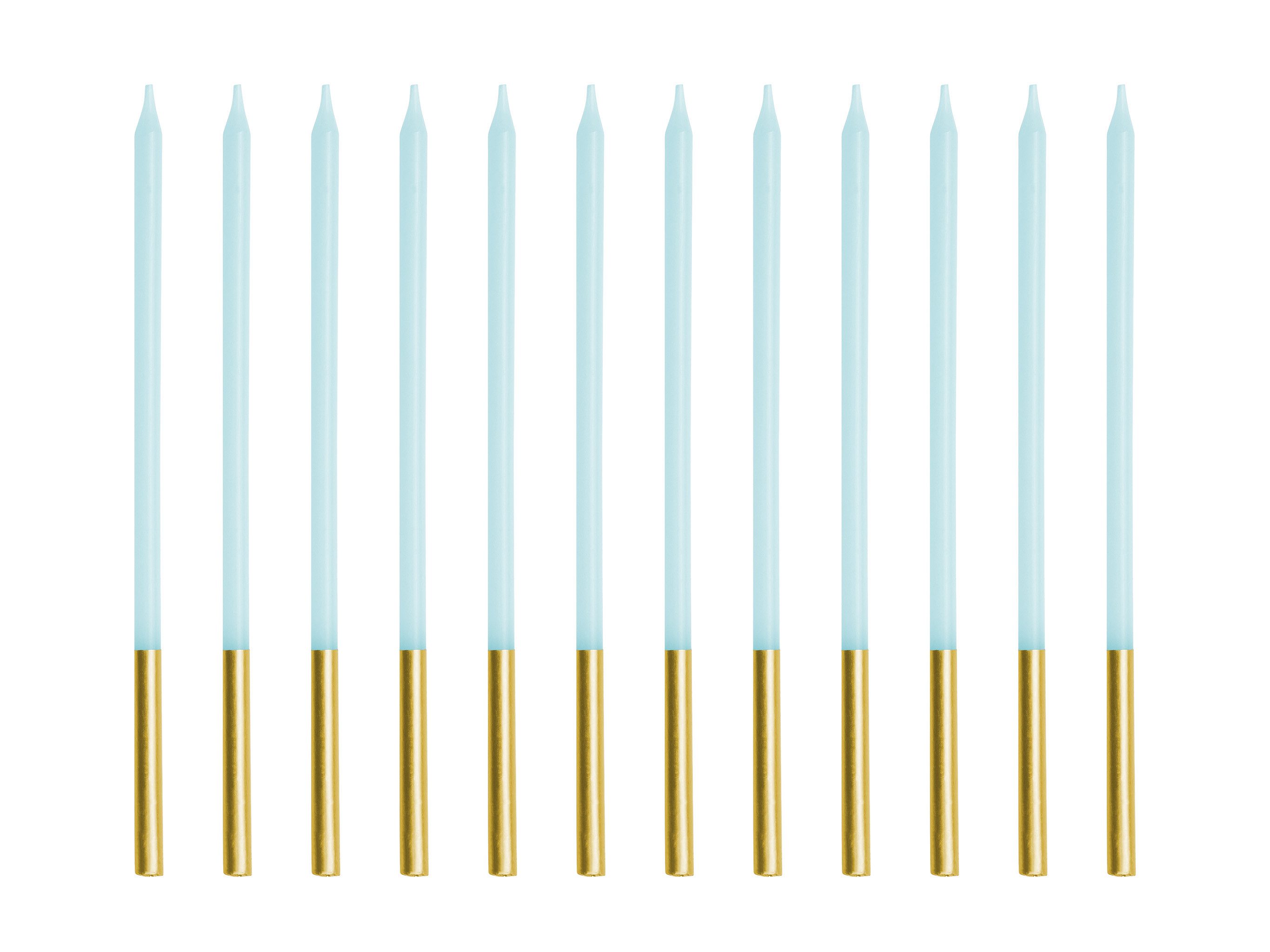 partydeco Geburtstagskerze, Geburtstagskerzen 14cm glatt 12er günstig online kaufen