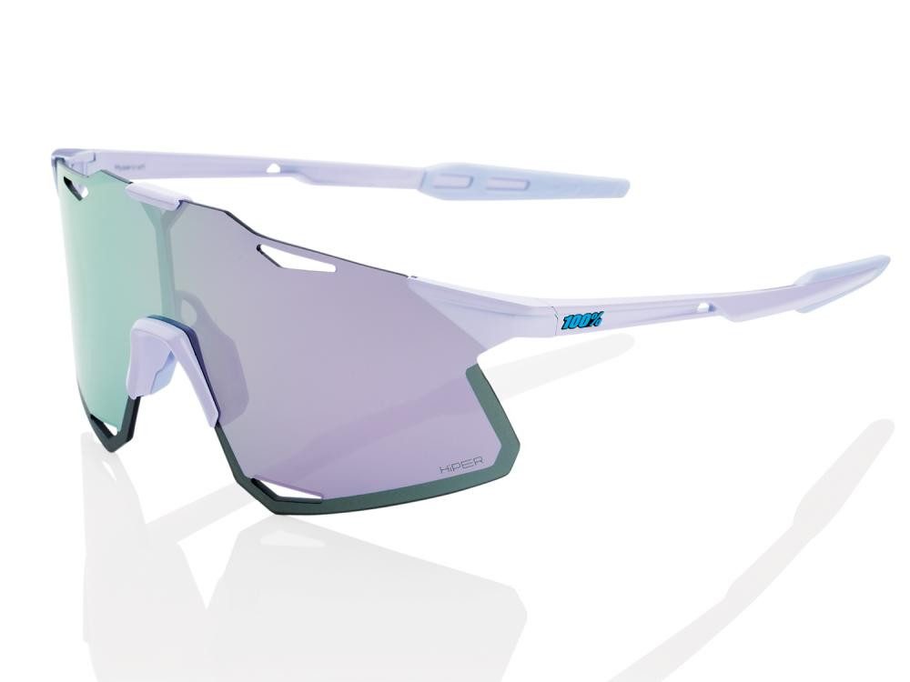 100% Sportbrille 100% Hypercraft - HiPER Lens unis Polished Lavender - ultraleichte Per