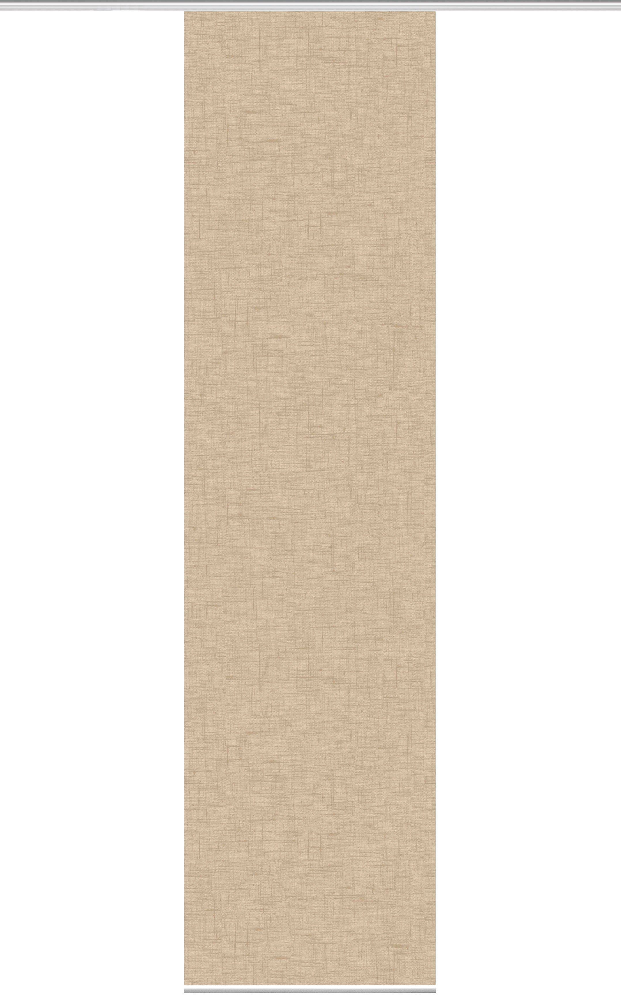 HOME WOHNIDEEN Schiebegardine PIVE (1 St), Paneelwagen, blickdicht, Schiebegardine PIVE digitalbedruckt