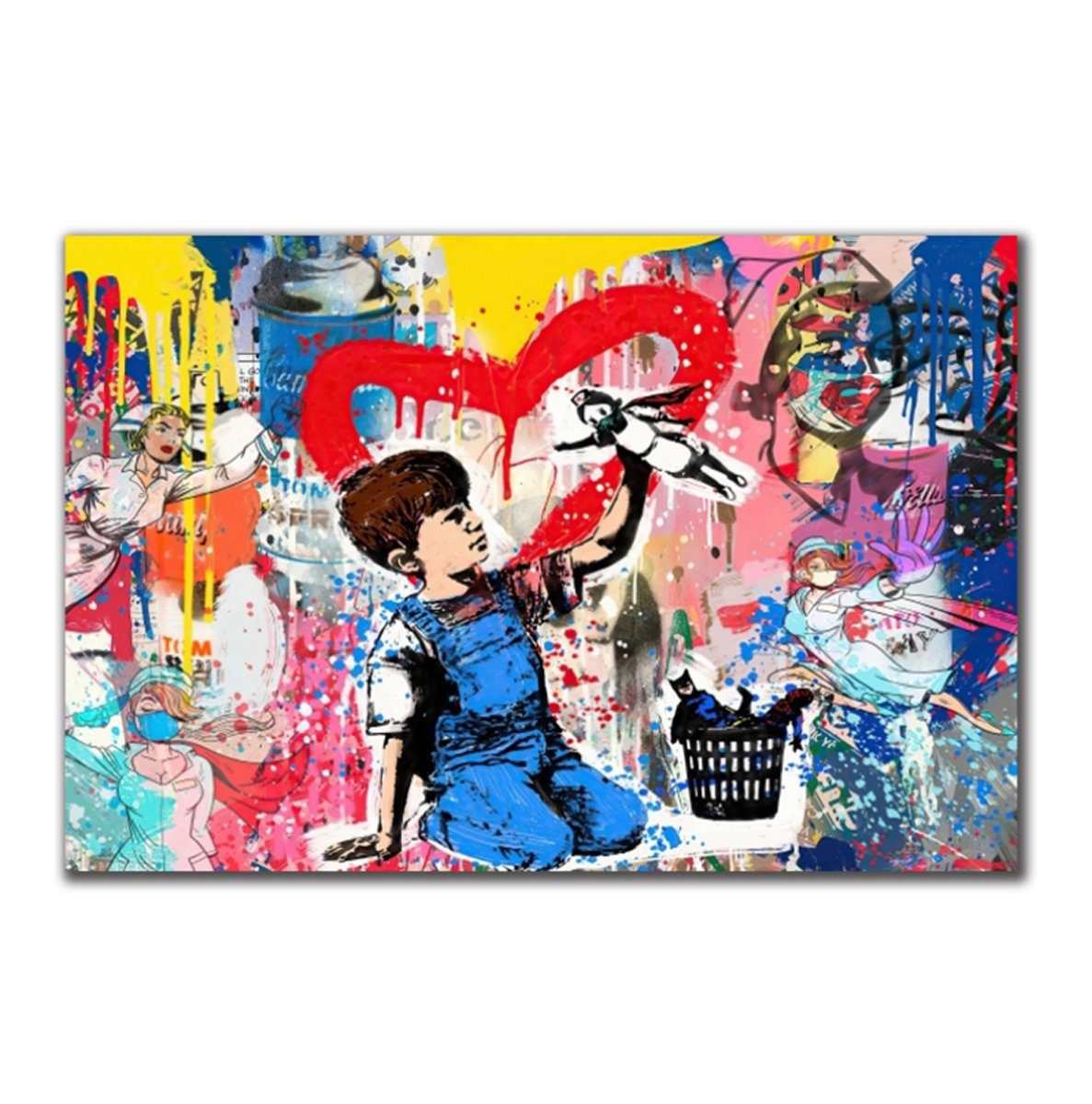 Kunstdruck (OHNE RAHMEN) Poster - Leinwand - Wandbild
