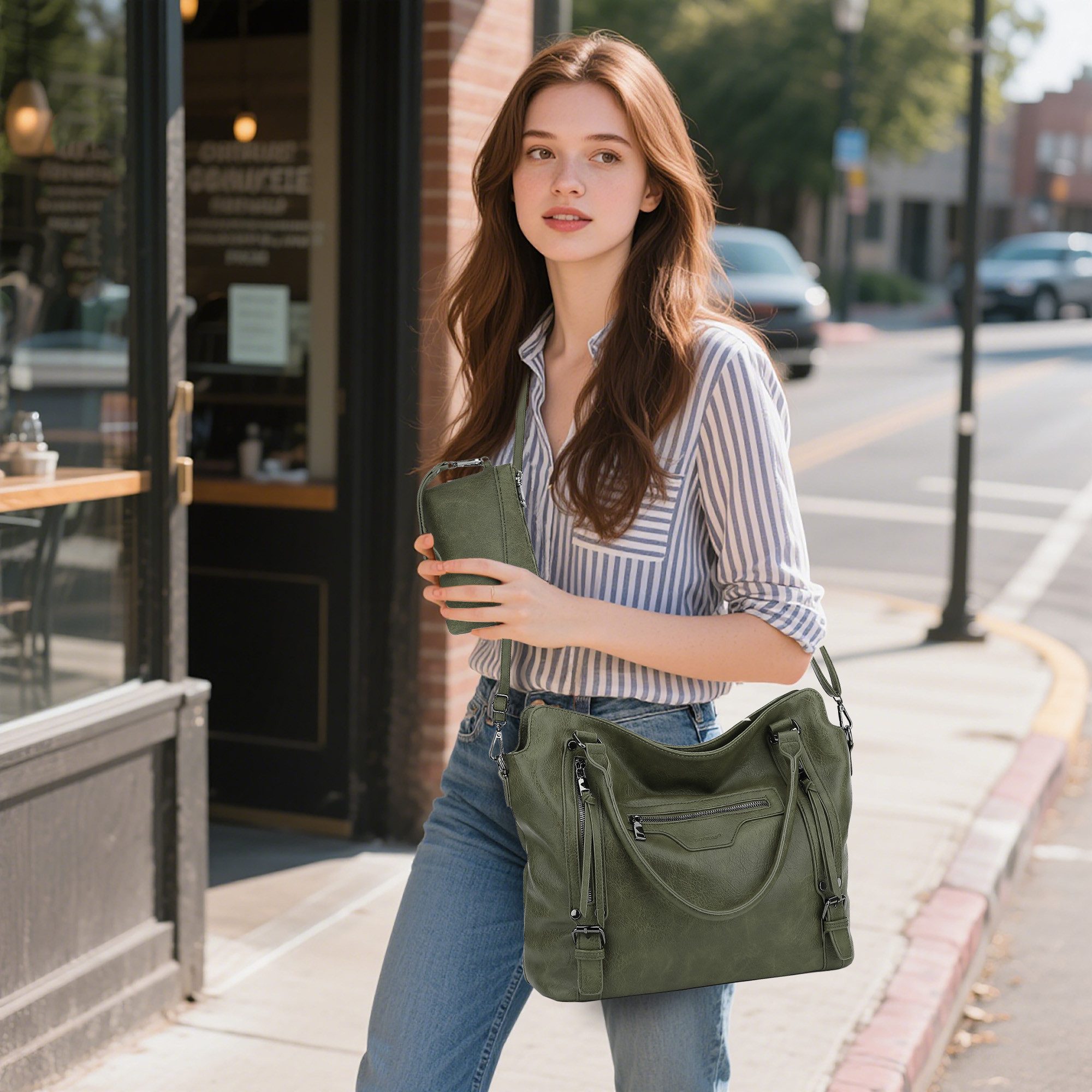 TAN.TOMI Handtasche Damen Shopper - Set günstig online kaufen