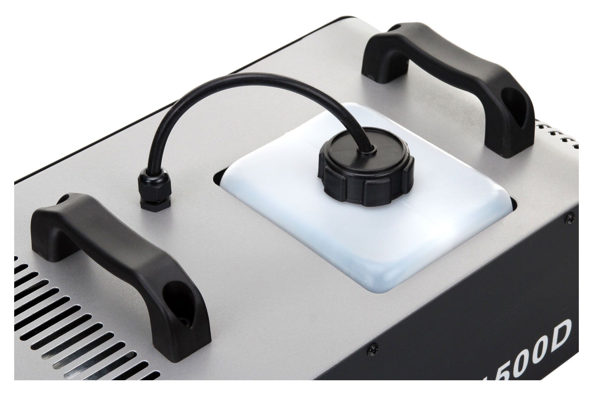 Showlite Discolicht SN-1500D DMX Nebelmaschine 1500W, Nebelausstoß: 560m³/min mit Funkfernbedienung
