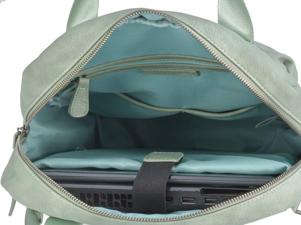 30x40cm mit Mad'l TONI Tagesrucksack, Freizeitrucksack Dasch, Damenrucksack Daypack mint Greenburry Notebookfach,