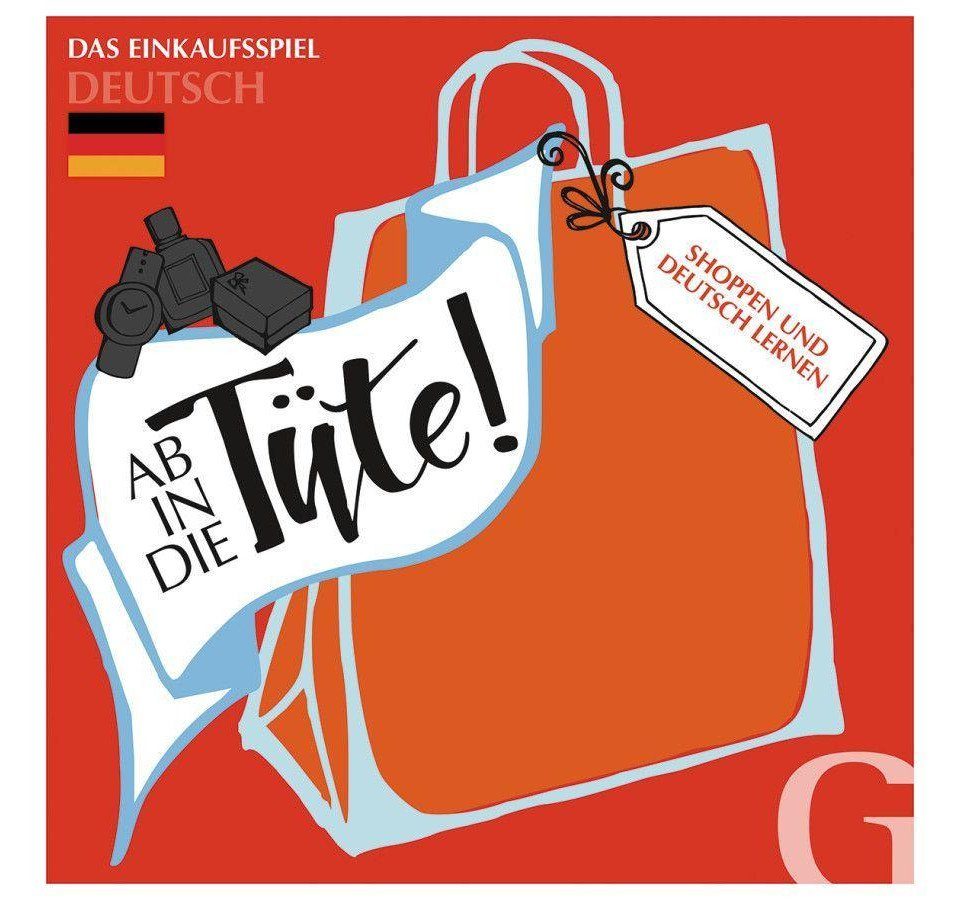 Hueber Verlag Lernspielzeug Ab in die Tüte! Shoppen und Deutsch lernen