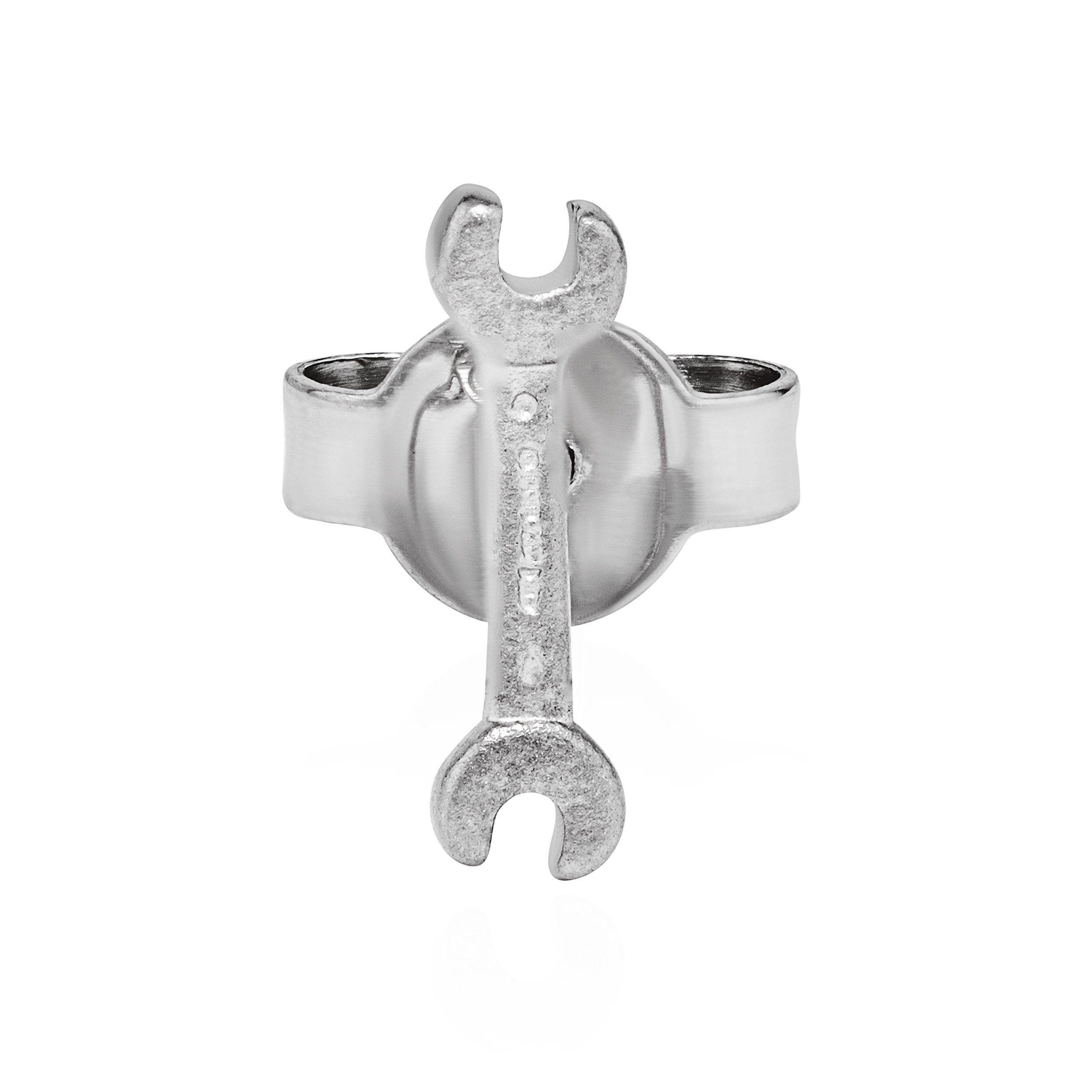 NKlaus Single-Ohrstecker mit Ohrklemme Einzel Ohrstecker günstig online kaufen