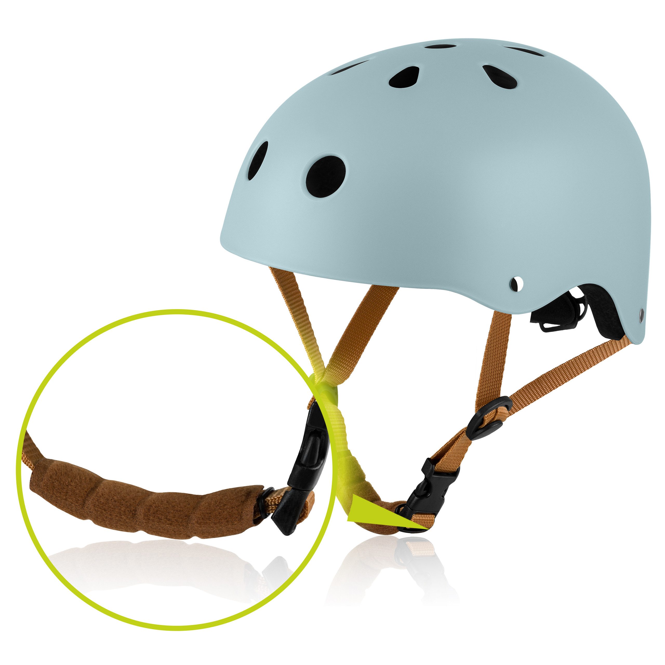 lionelo Kinderhelm Lionelo Helmet, 50-56cm/INTERTEK/Kann mit Markern dekoriert werden